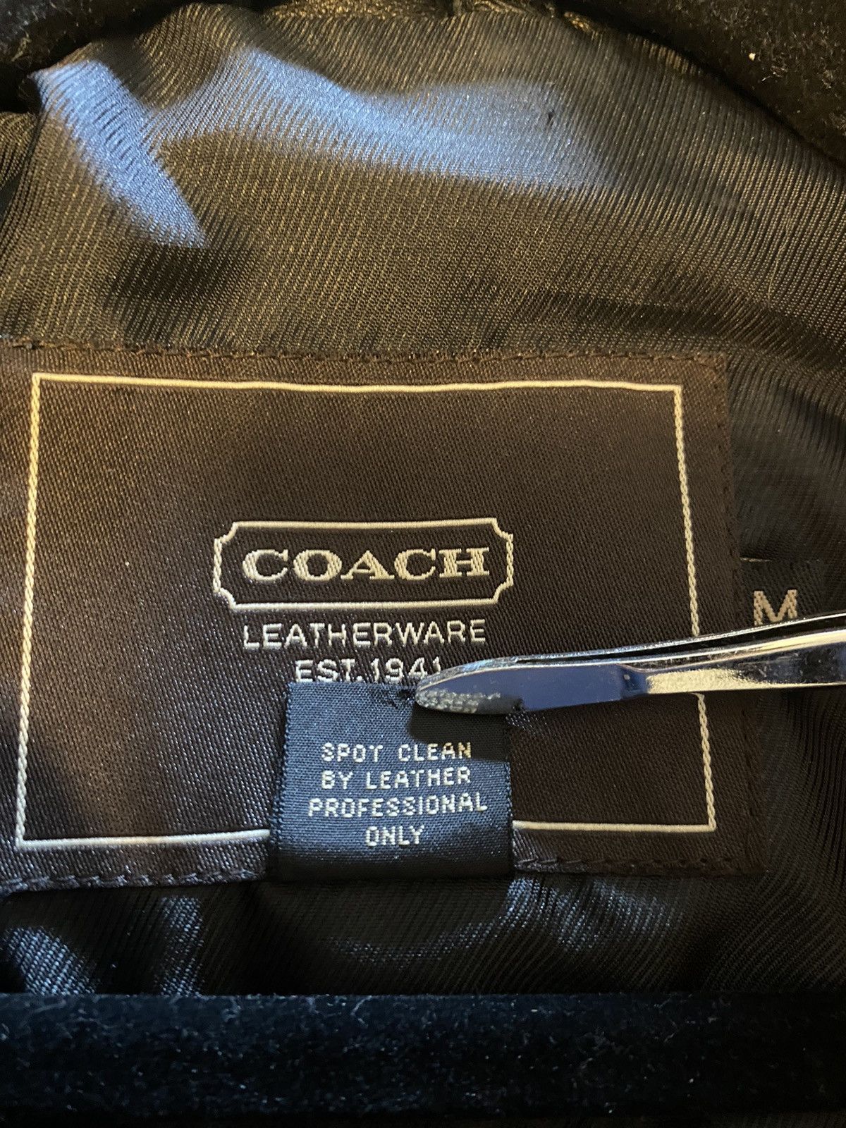 Coach Coach Boxy Leather Jacket | Grailed
