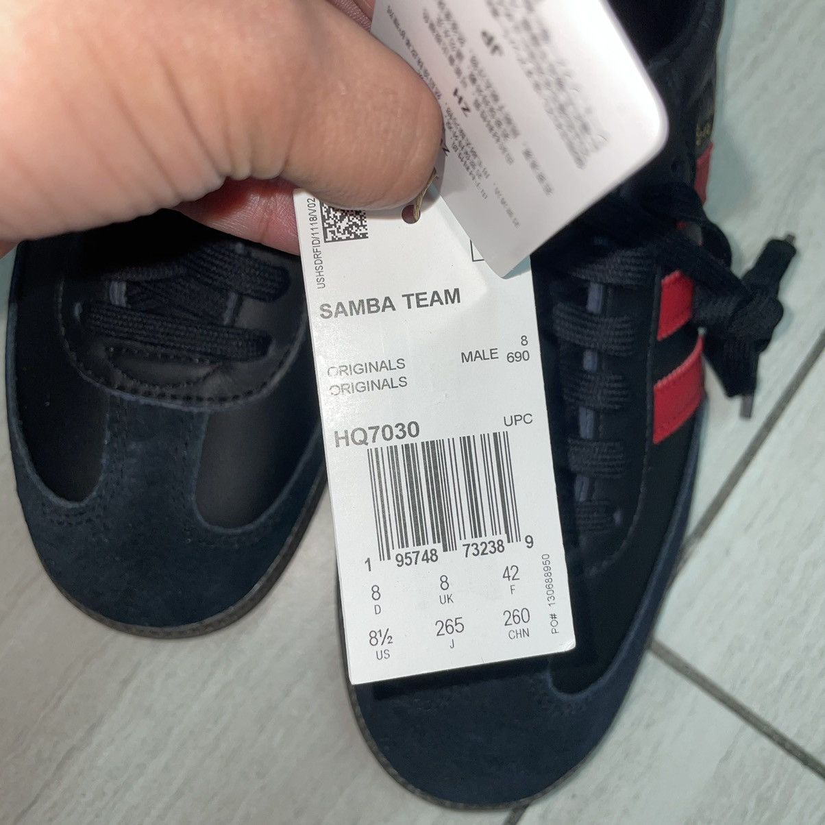 Adidas Adidas Manchester United Samba Size US 8.5 / EU 41-42 - 3 Thumbnail