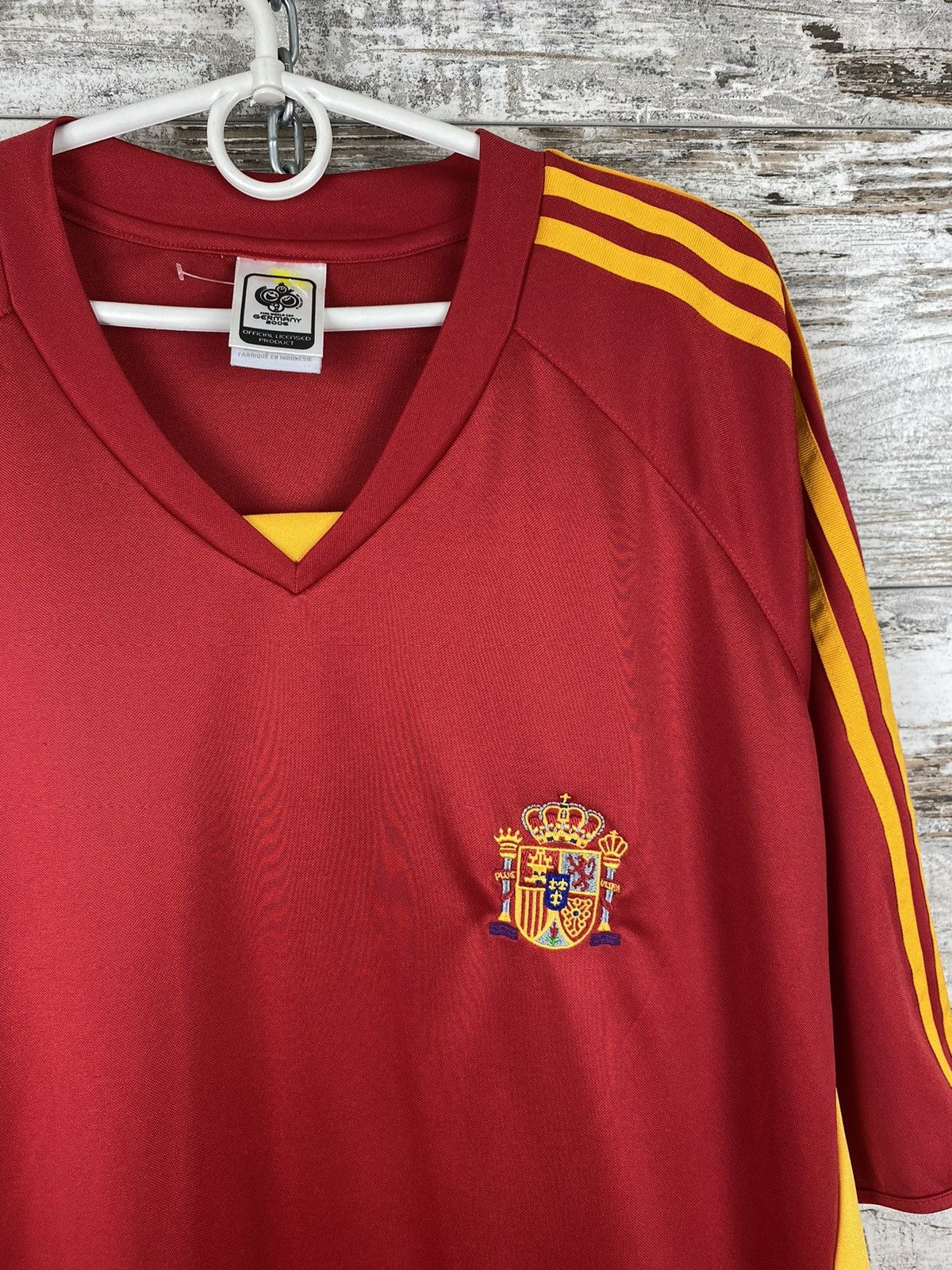 Adidas Mens Vintage Adidas Team Spain International Soccer Jersey Size US M / EU 48-50 / 2 - 5 Thumbnail