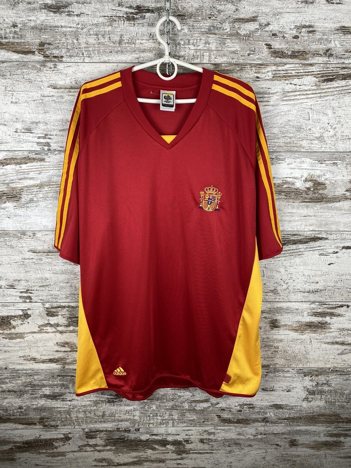 Adidas Mens Vintage Adidas Team Spain International Soccer Jersey Size US M / EU 48-50 / 2 - 1 Thumbnail