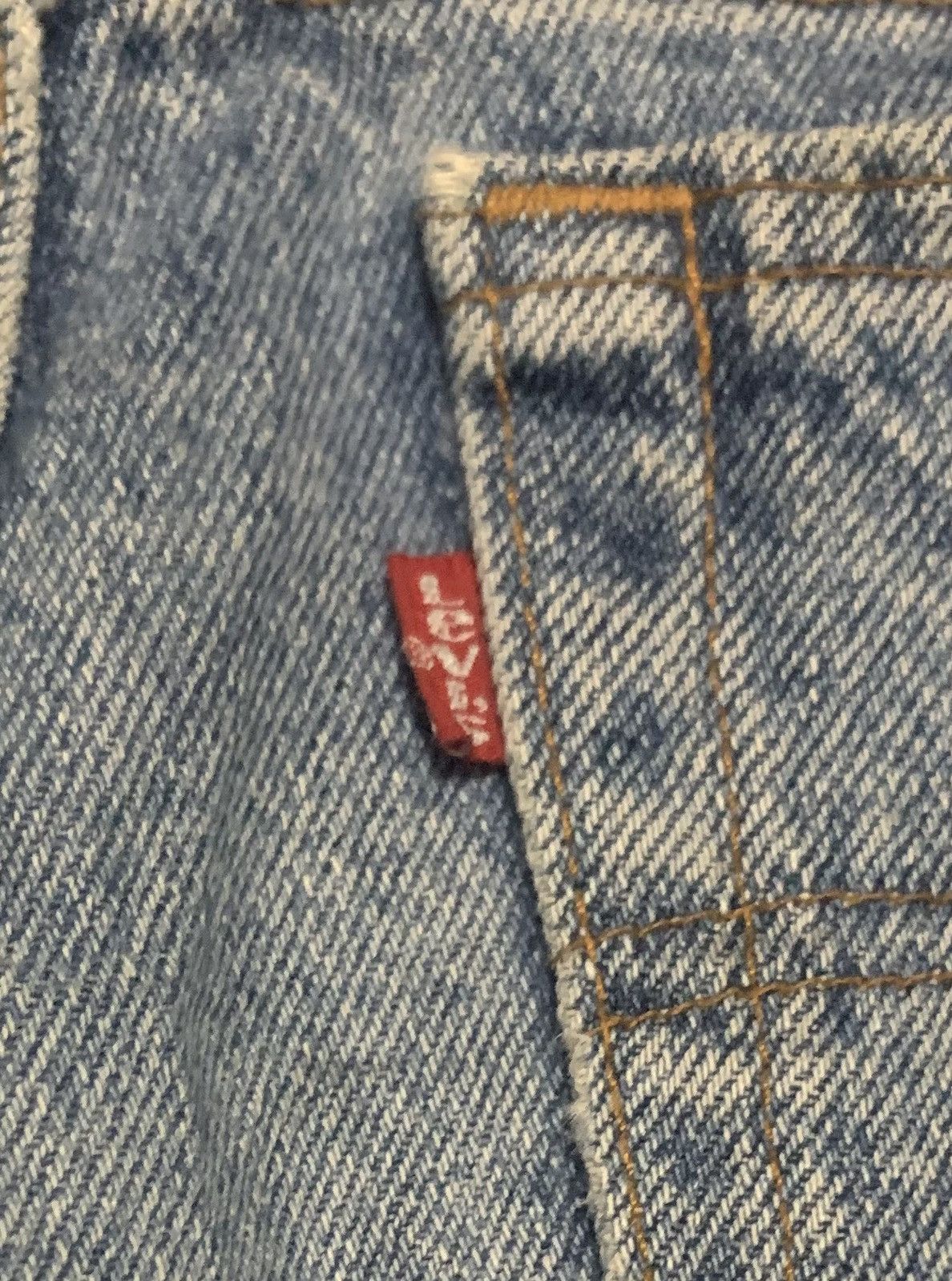Levi's Vintage Levis 550 Blue Jeans Size US 31 - 3 Thumbnail