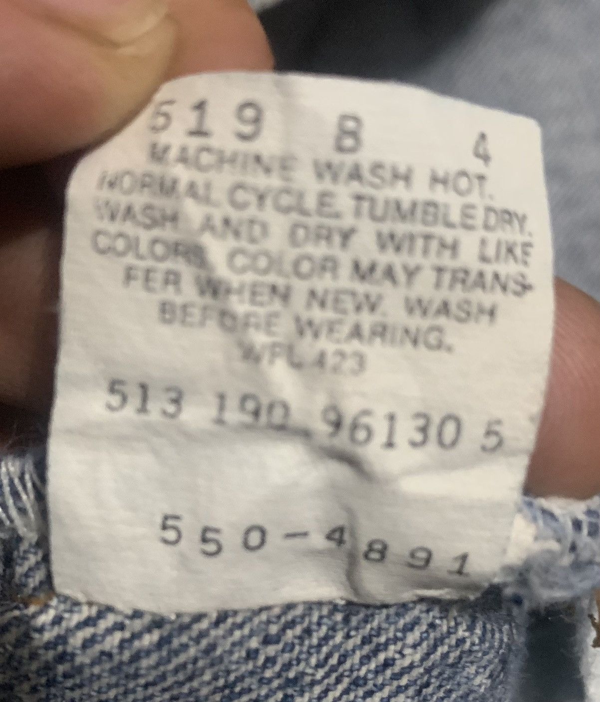 Levi's Vintage Levis 550 Blue Jeans Size US 31 - 7 Thumbnail