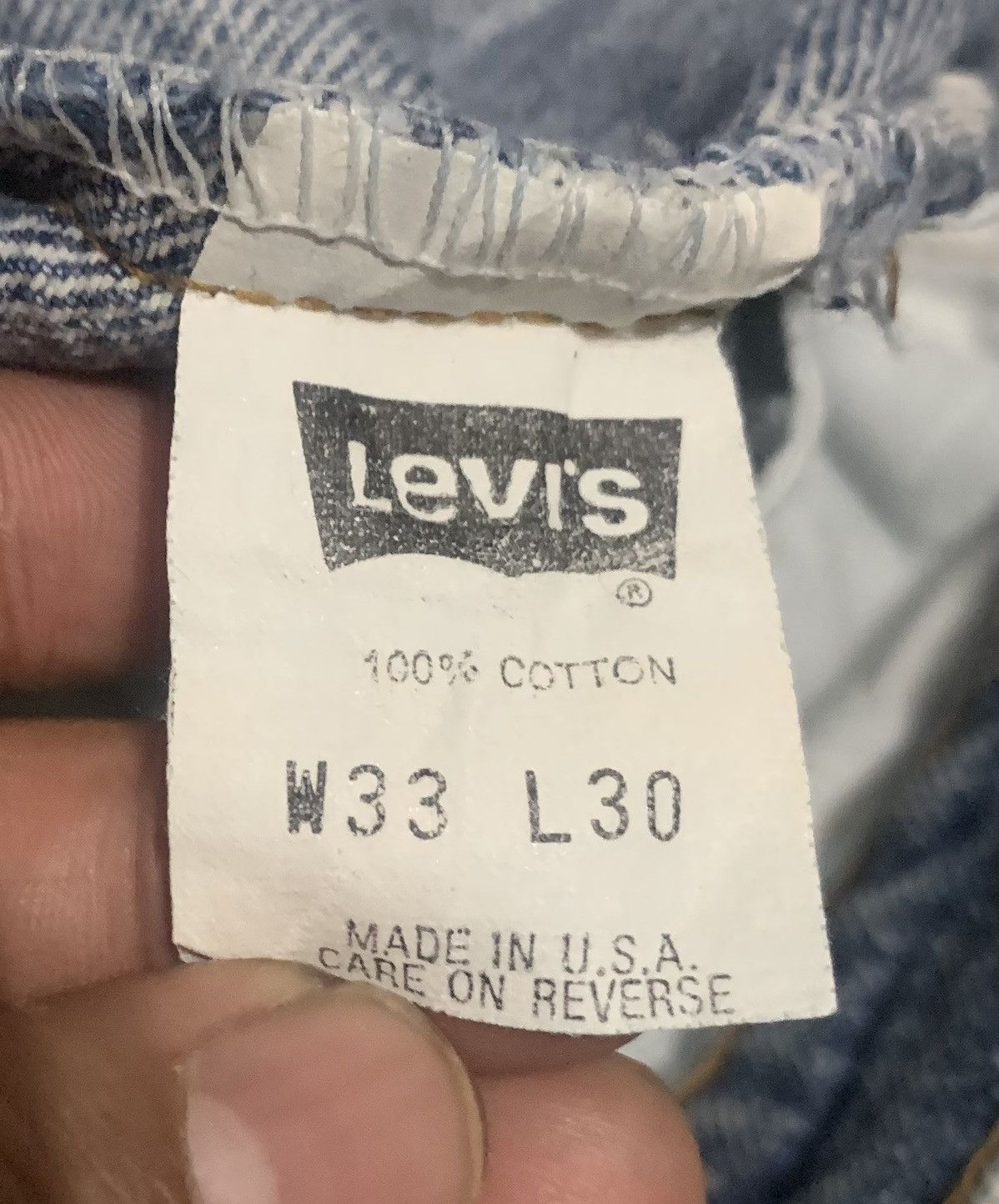 Levi's Vintage Levis 550 Blue Jeans Size US 31 - 6 Thumbnail