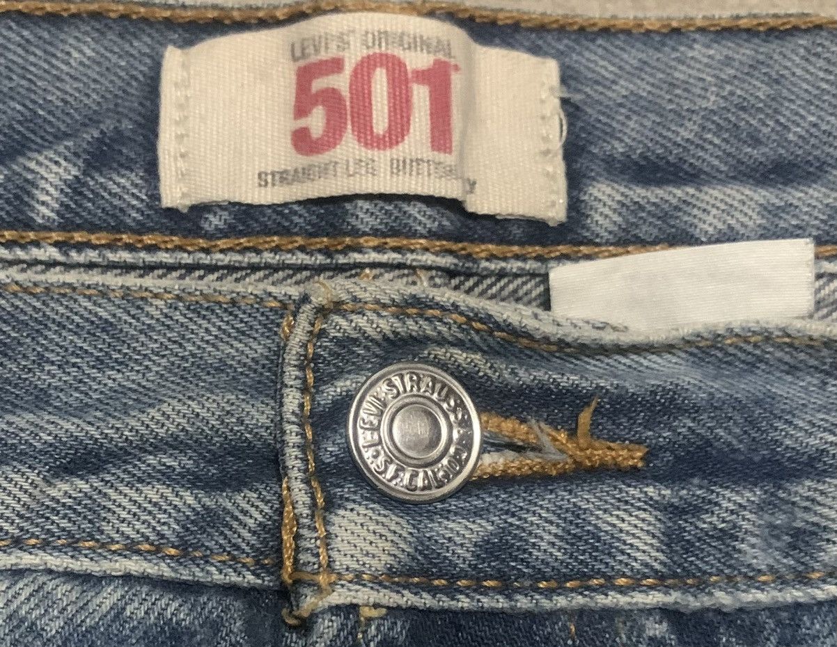 Levi's Vintage Levis 501 Faded Blue Jeans Size US 44 / EU 60 - 7 Thumbnail