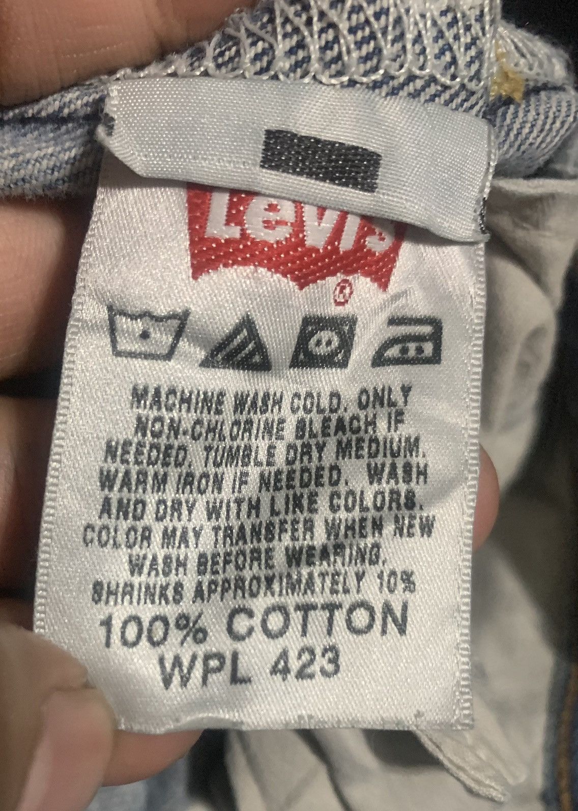 Levi's Vintage Levis 501 Faded Blue Jeans Size US 44 / EU 60 - 10 Thumbnail