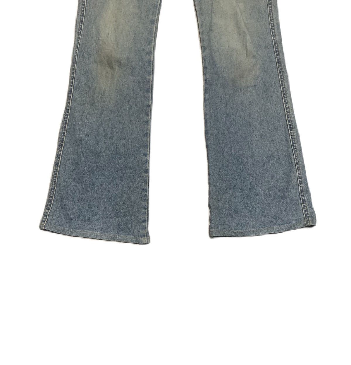 Japanese Brand Vintage Japanese Flare Bootcut Bell Botton Cargo Jeans Size US 32 / EU 48 - 3 Thumbnail