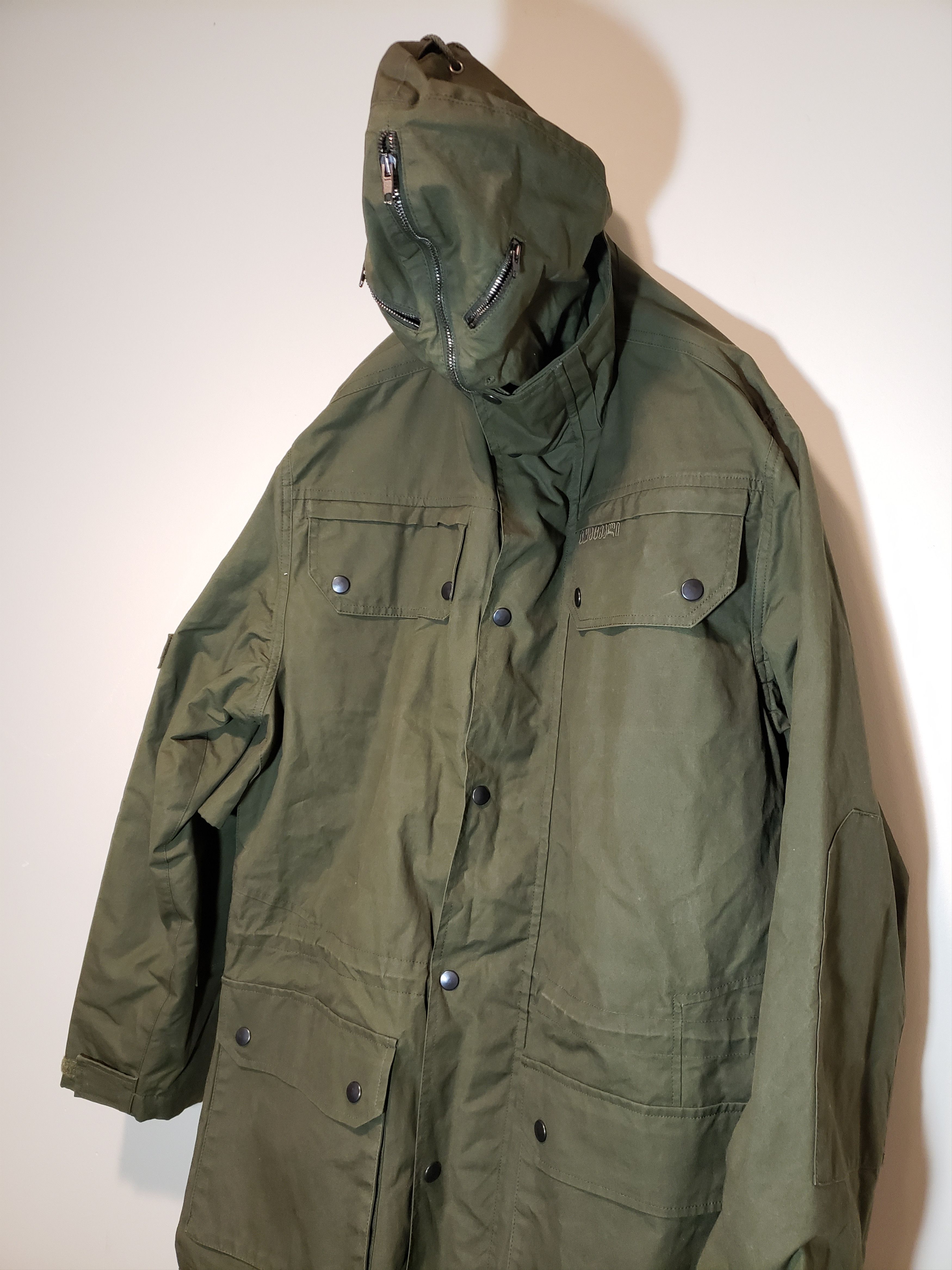 Vetements SS 19 Military Gimp Mask Parka | Grailed