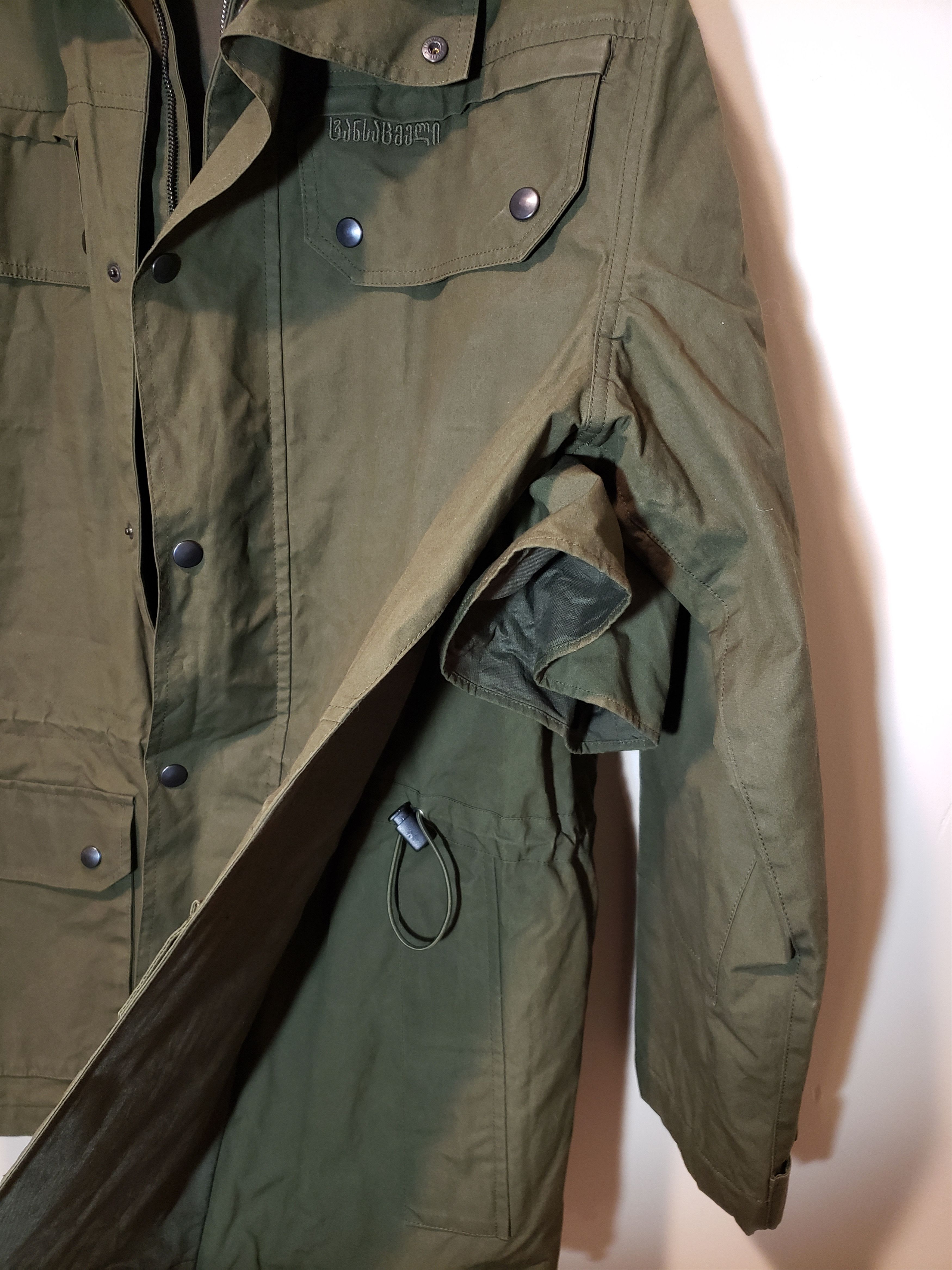 Vetements SS 19 Military Gimp Mask Parka Size US XS / EU 42 / 0 - 7 Thumbnail