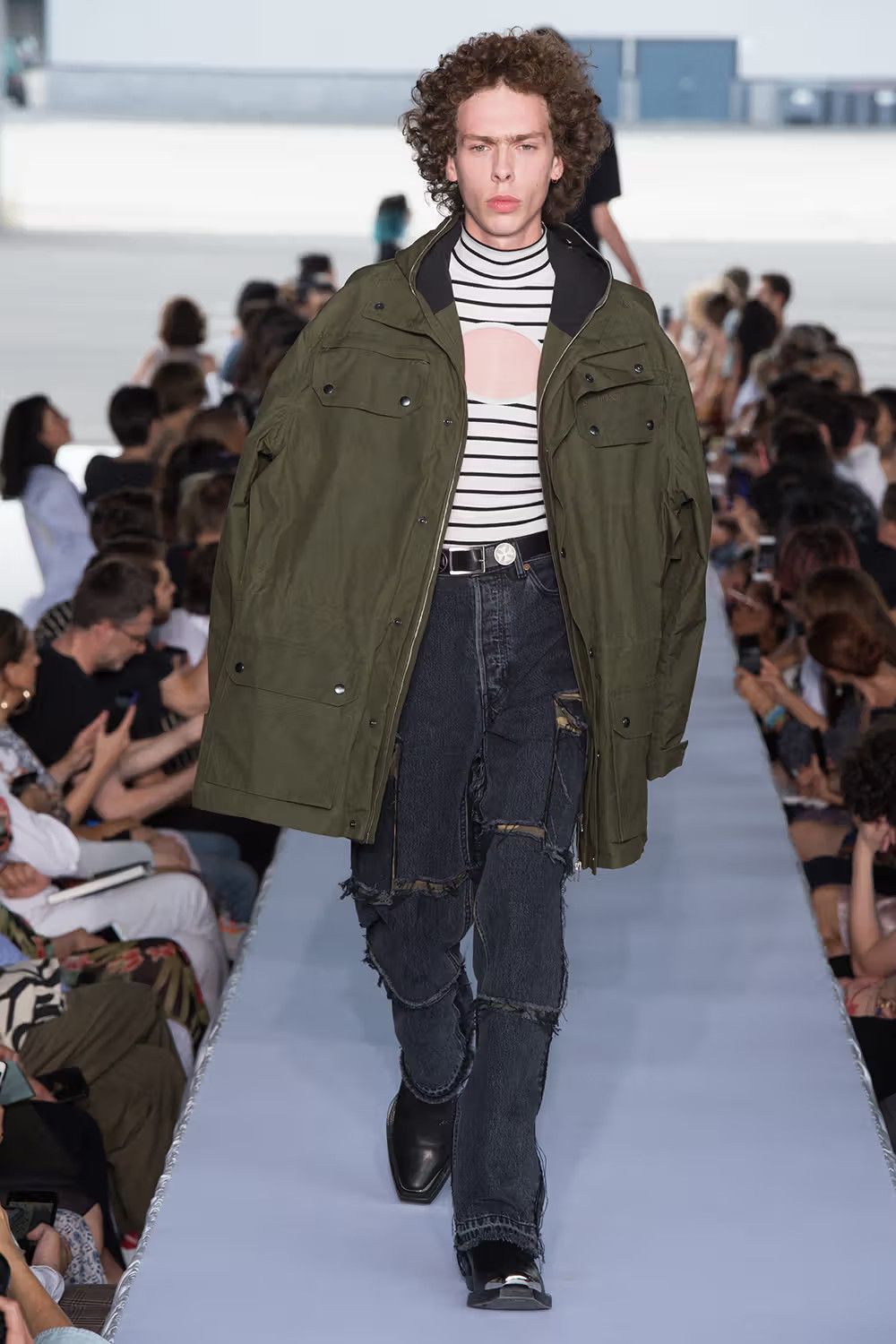 Vetements SS 19 Military Gimp Mask Parka Size US XS / EU 42 / 0 - 4 Thumbnail
