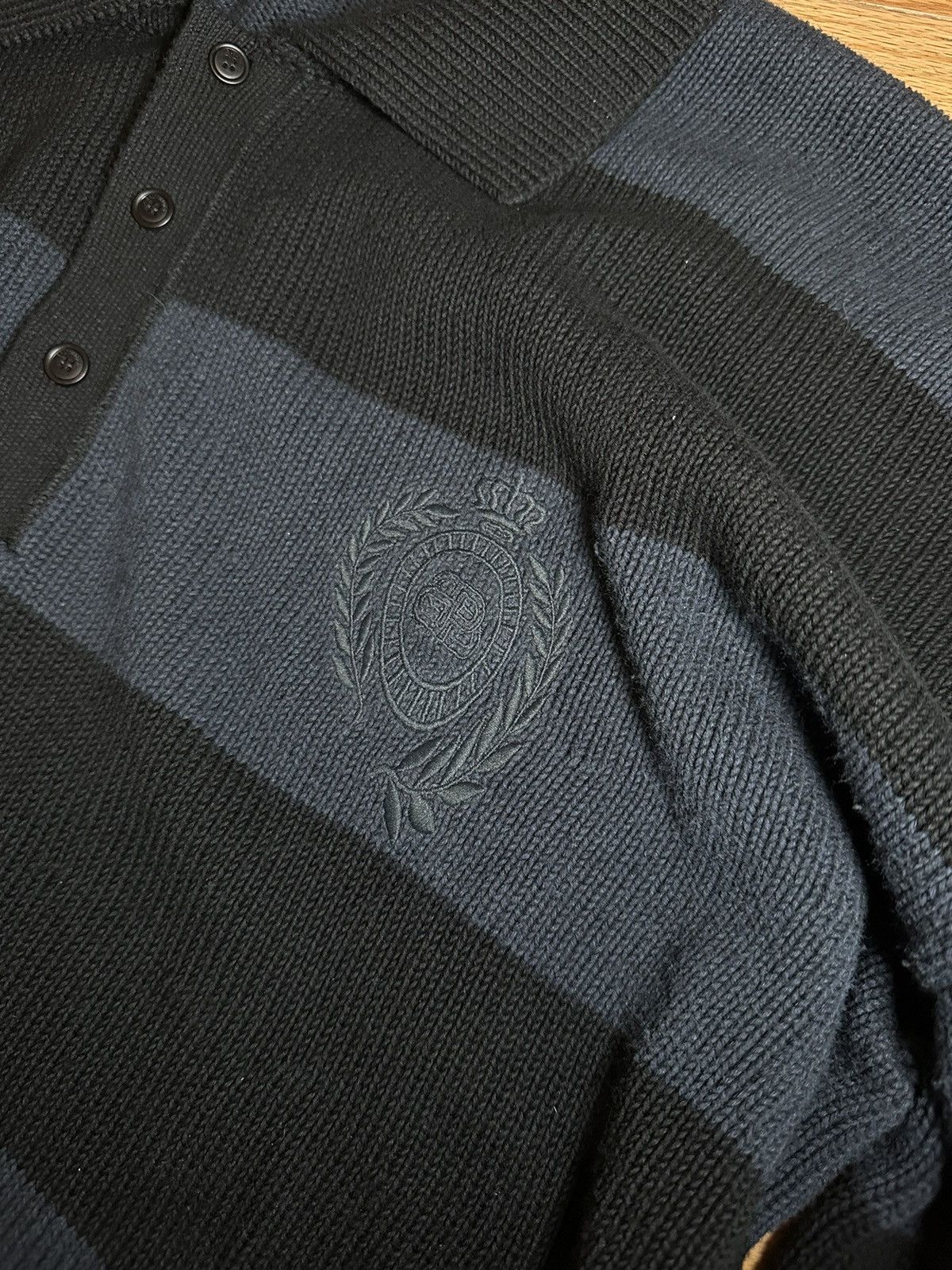 Balenciaga Balenciaga Summer 21 Striped Deformed Rugby Polo Size US XS / EU 42 / 0 - 3 Thumbnail