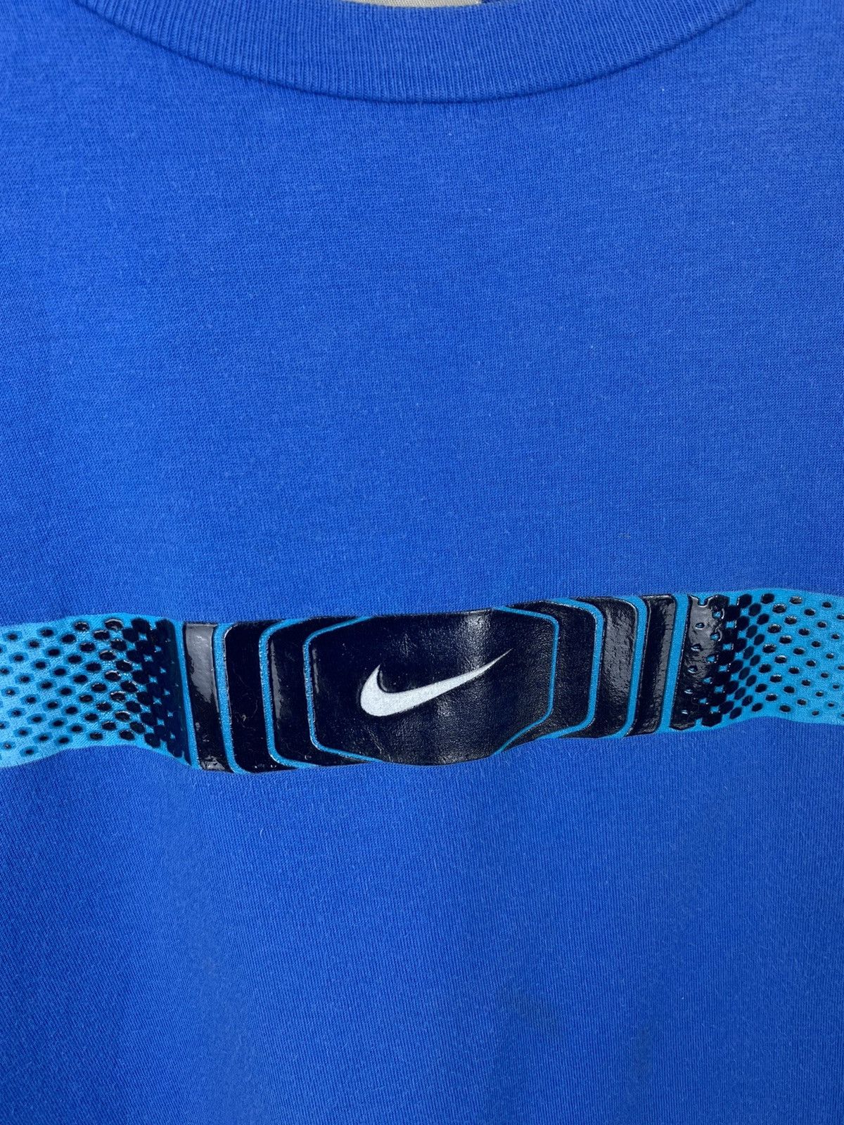 Nike Mens Vintage Nike centre swoosh T Shirt rare y2k tee drill Size US XL / EU 56 / 4 - 6 Thumbnail