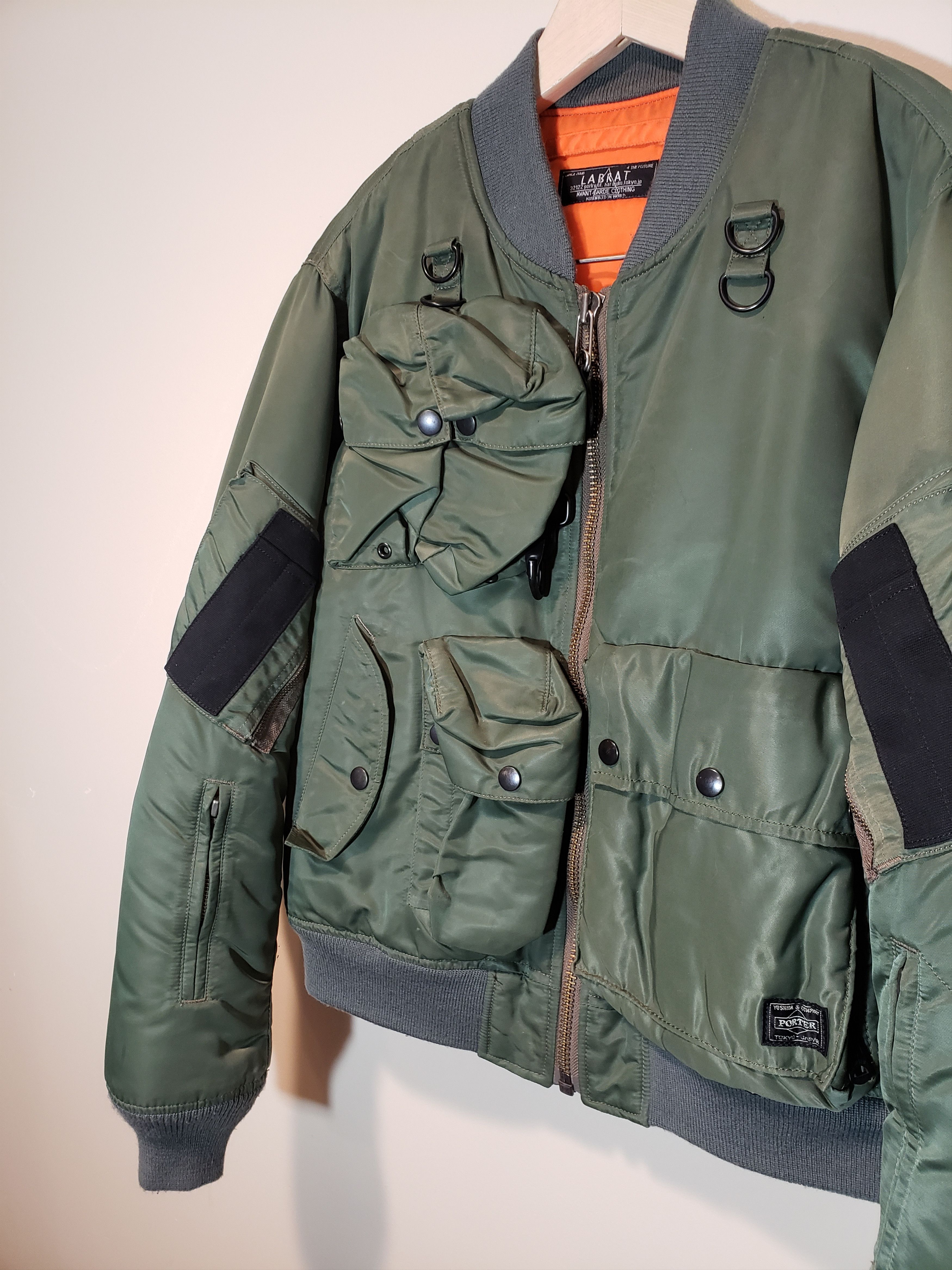 Labrat × Porter Labrat x Porter Utility MA-1 Size US S / EU 44-46 / 1 - 3 Thumbnail