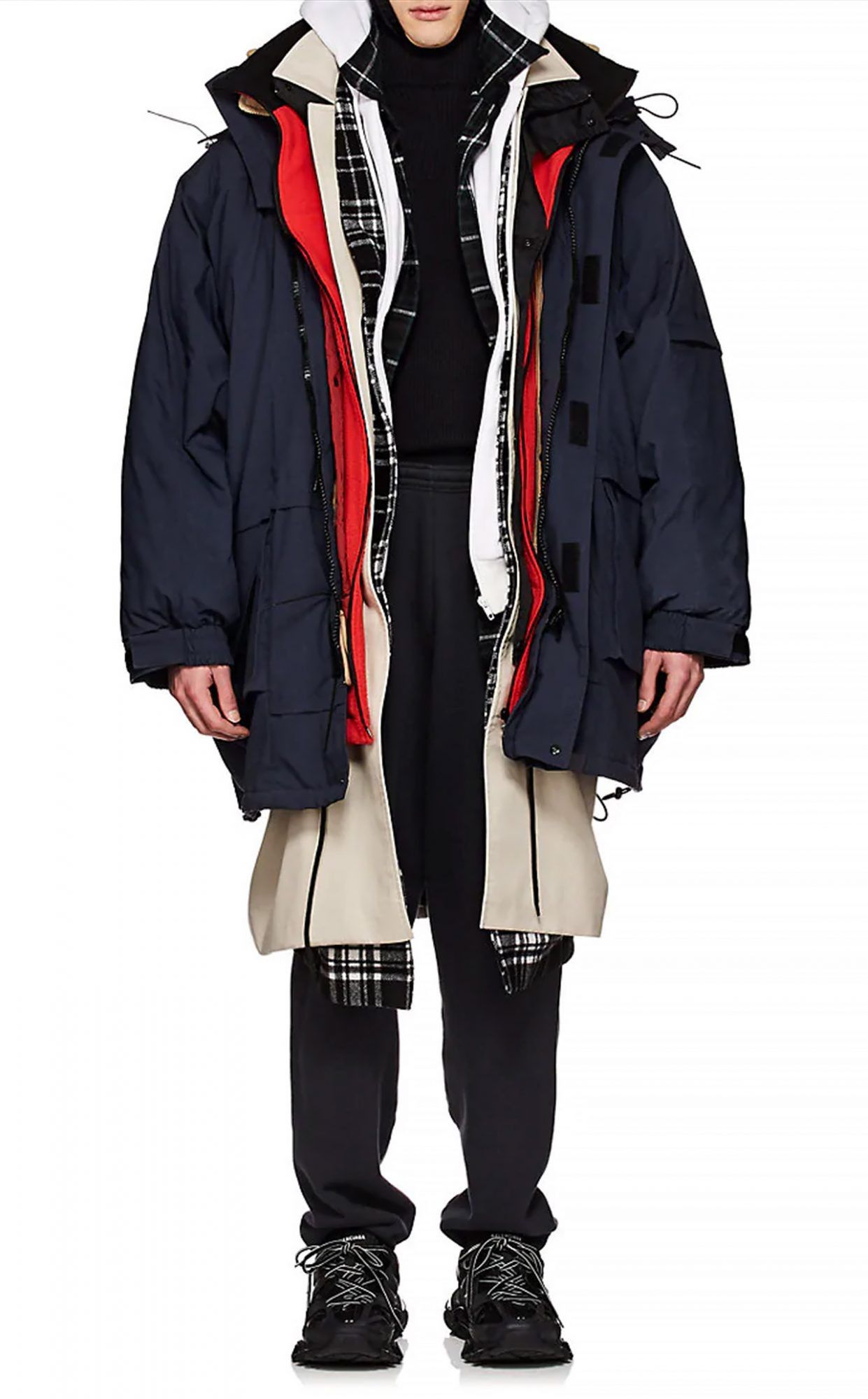 Balenciaga 8 layer jacket hotsell