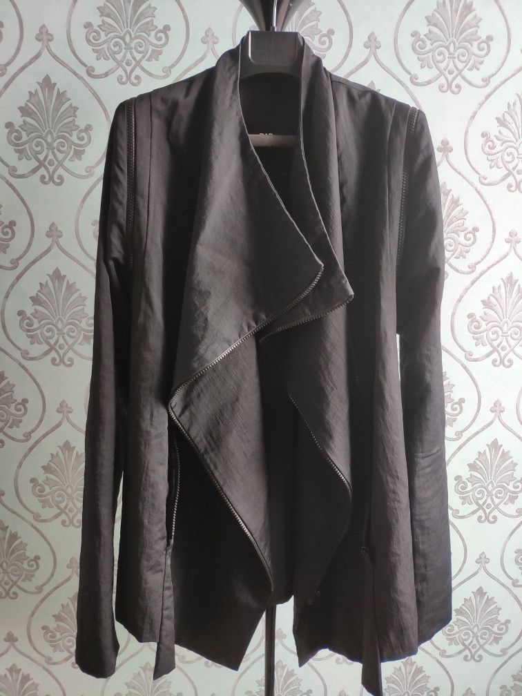 Rad Hourani Black jacket-vest SS12.Like Julius or Rick Owens Size US M / EU 48-50 / 2 - 7 Thumbnail