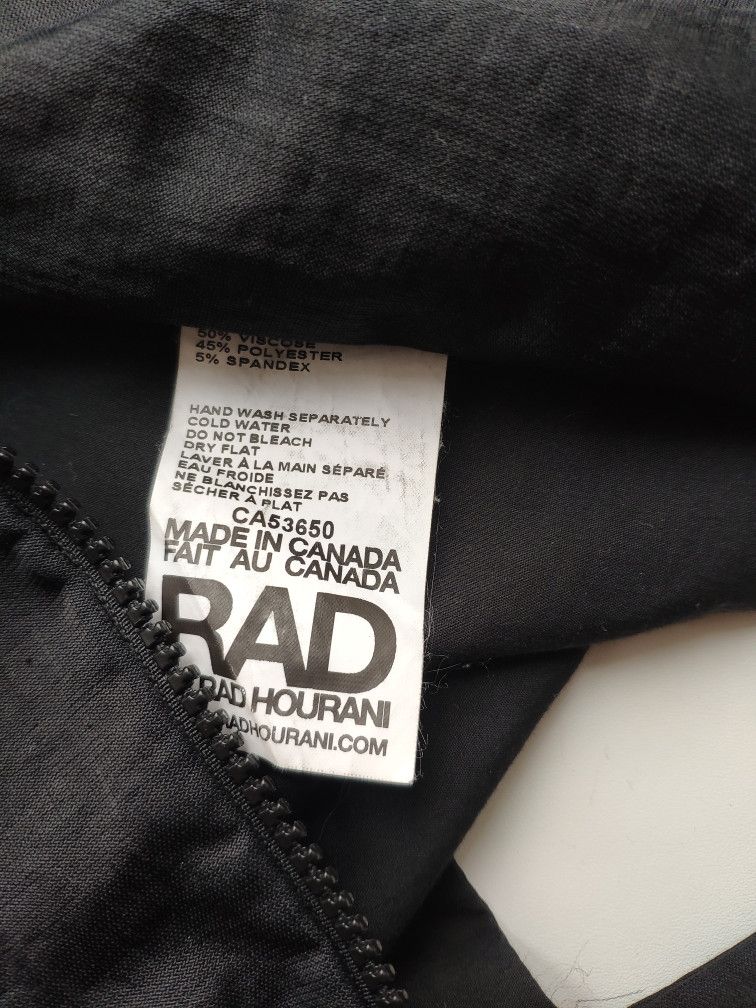 Rad Hourani Black jacket-vest SS12.Like Julius or Rick Owens Size US M / EU 48-50 / 2 - 10 Thumbnail