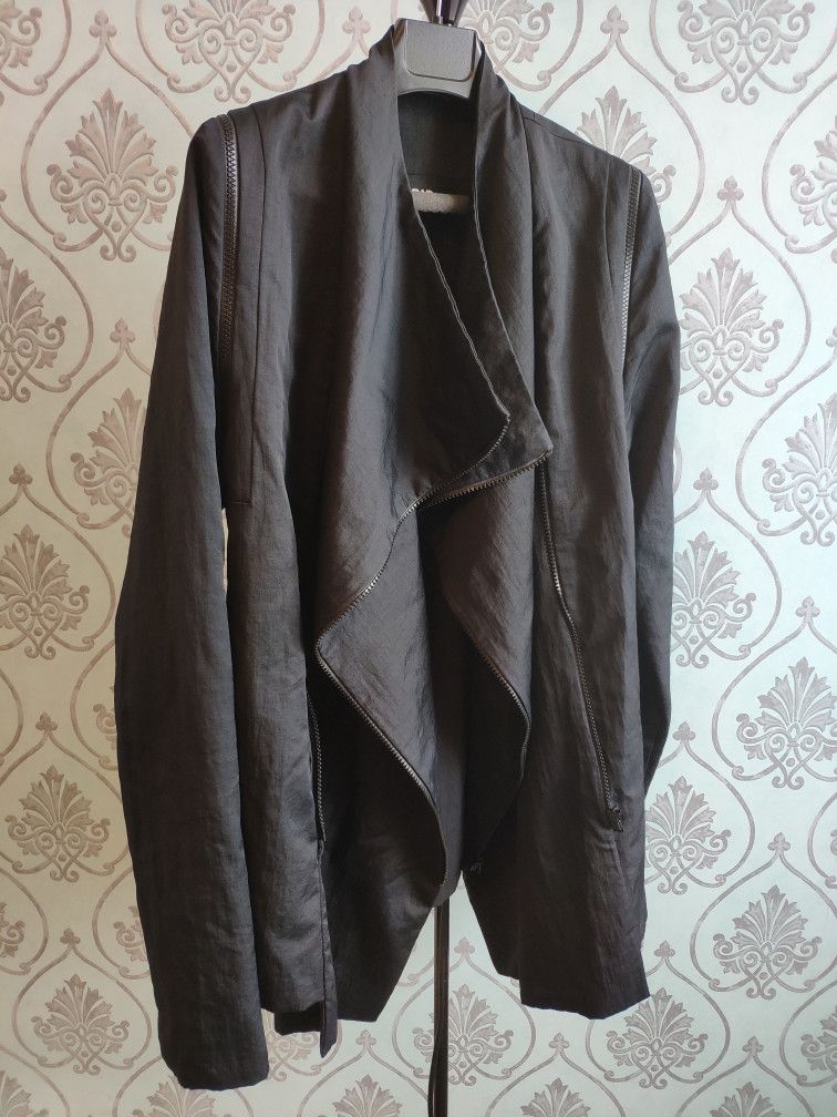 Rad Hourani Black jacket-vest SS12.Like Julius or Rick Owens Size US M / EU 48-50 / 2 - 4 Thumbnail