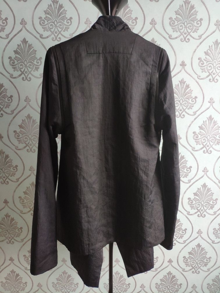 Rad Hourani Black jacket-vest SS12.Like Julius or Rick Owens Size US M / EU 48-50 / 2 - 8 Thumbnail