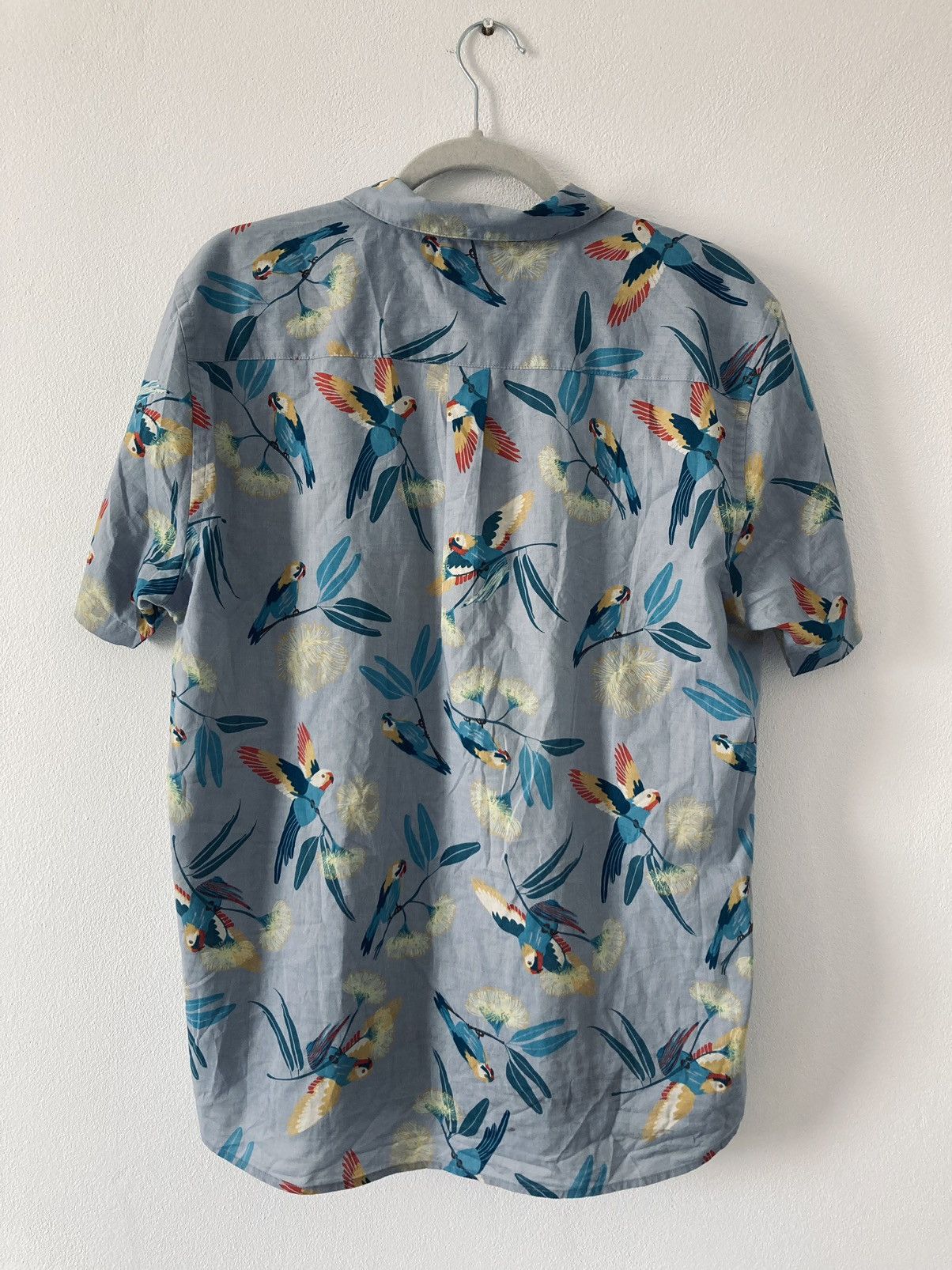 Patagonia PARROT PRINT HAWAIIAN SHIRT Size US L / EU 52-54 / 3 - 4 Thumbnail