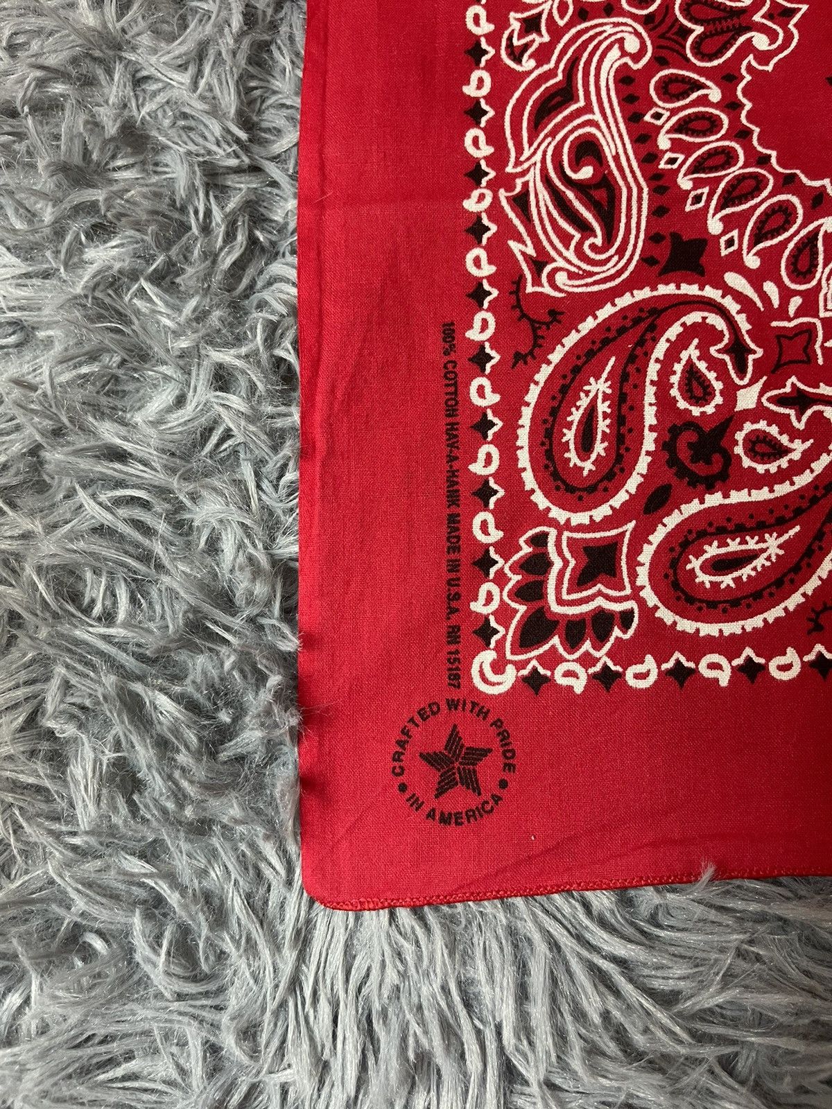 Cowboy Equipment × Vintage Bandana vintage 90s made in USA Size ONE SIZE - 2 Thumbnail