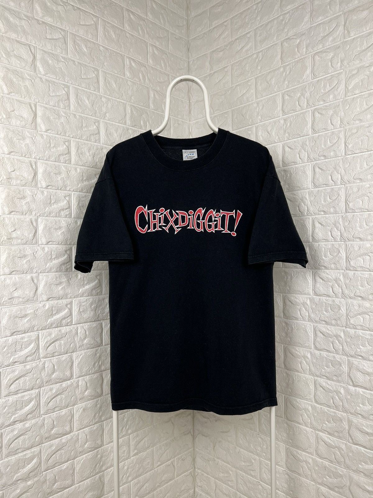 Band Tees × Vintage Vintage 90s Chixdiggit Pop Punk Shirt Size US L / EU 52-54 / 3 - 1 Thumbnail