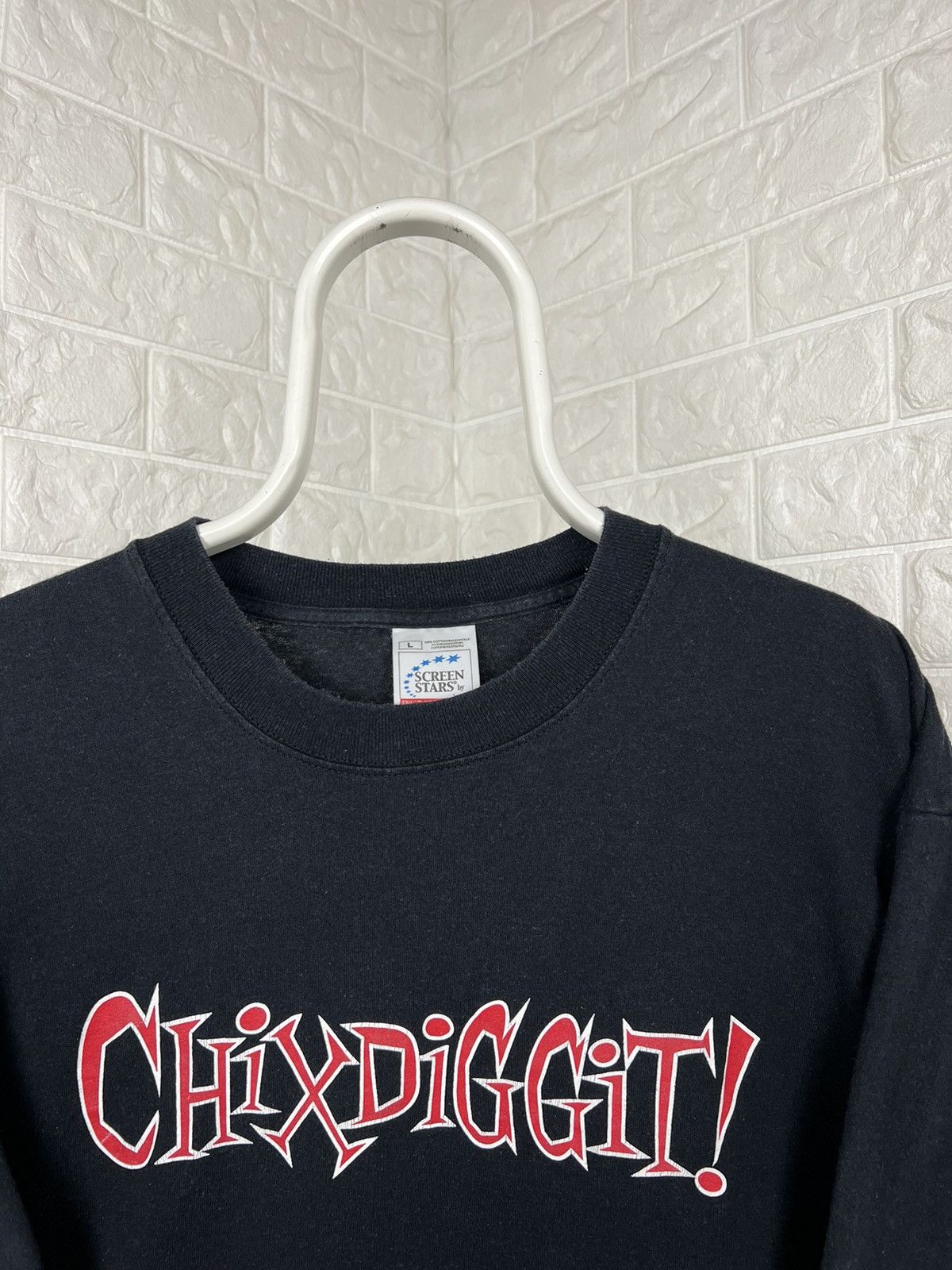 Band Tees × Vintage Vintage 90s Chixdiggit Pop Punk Shirt Size US L / EU 52-54 / 3 - 3 Thumbnail