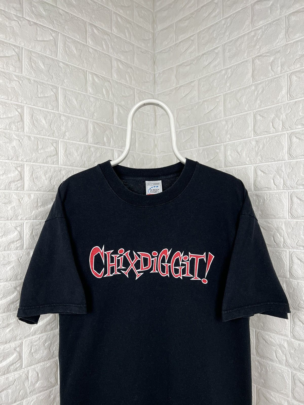 Band Tees × Vintage Vintage 90s Chixdiggit Pop Punk Shirt Size US L / EU 52-54 / 3 - 2 Thumbnail