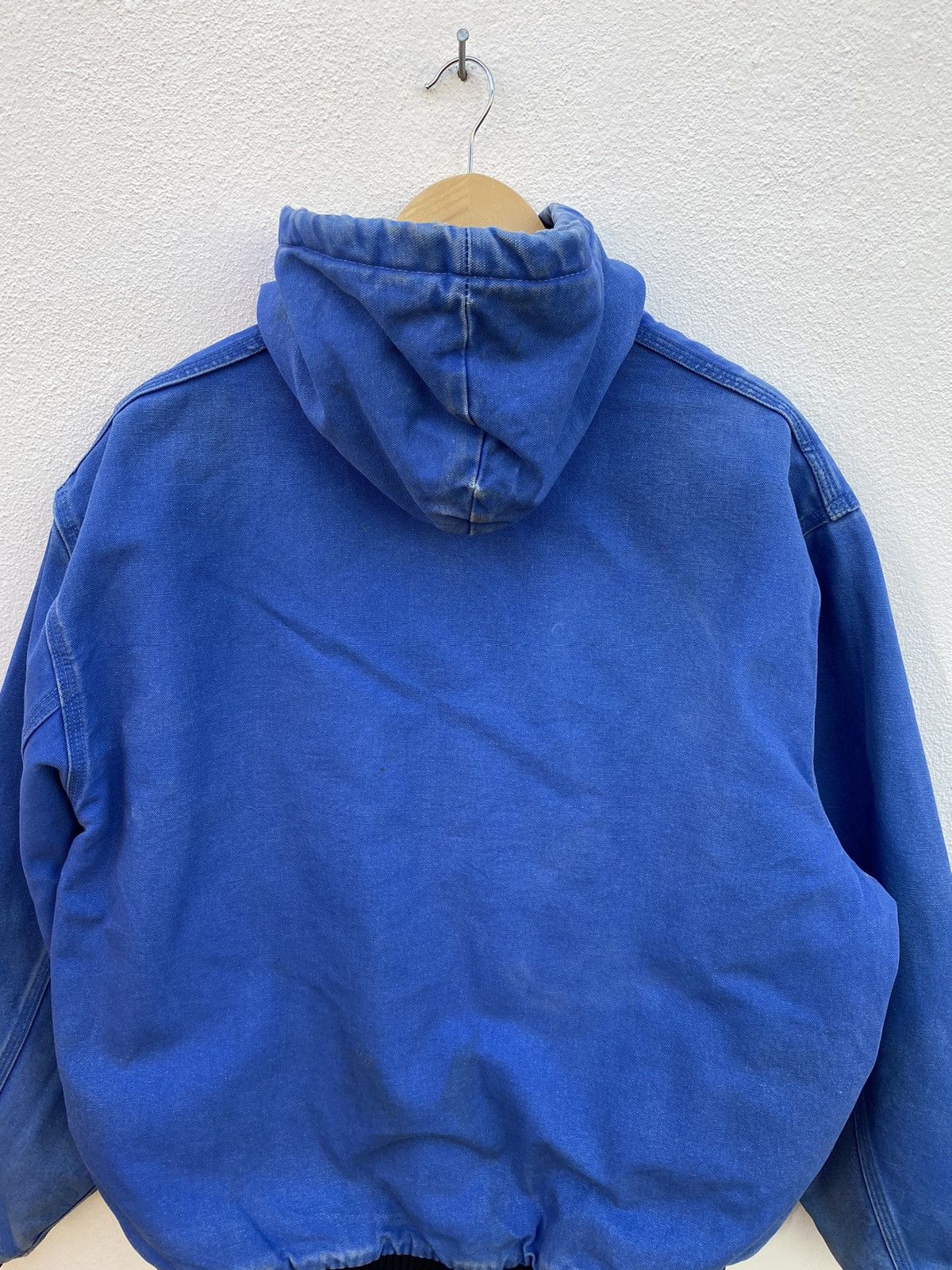 Carhartt Vintage Carhartt hoodie canvas worker jacket Size US XL / EU 56 / 4 - 12 Thumbnail