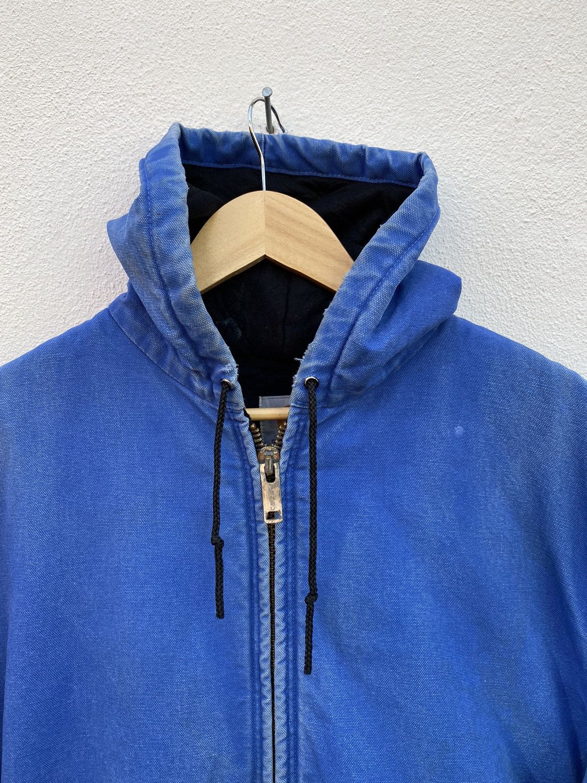Carhartt Vintage Carhartt hoodie canvas worker jacket Size US XL / EU 56 / 4 - 8 Thumbnail