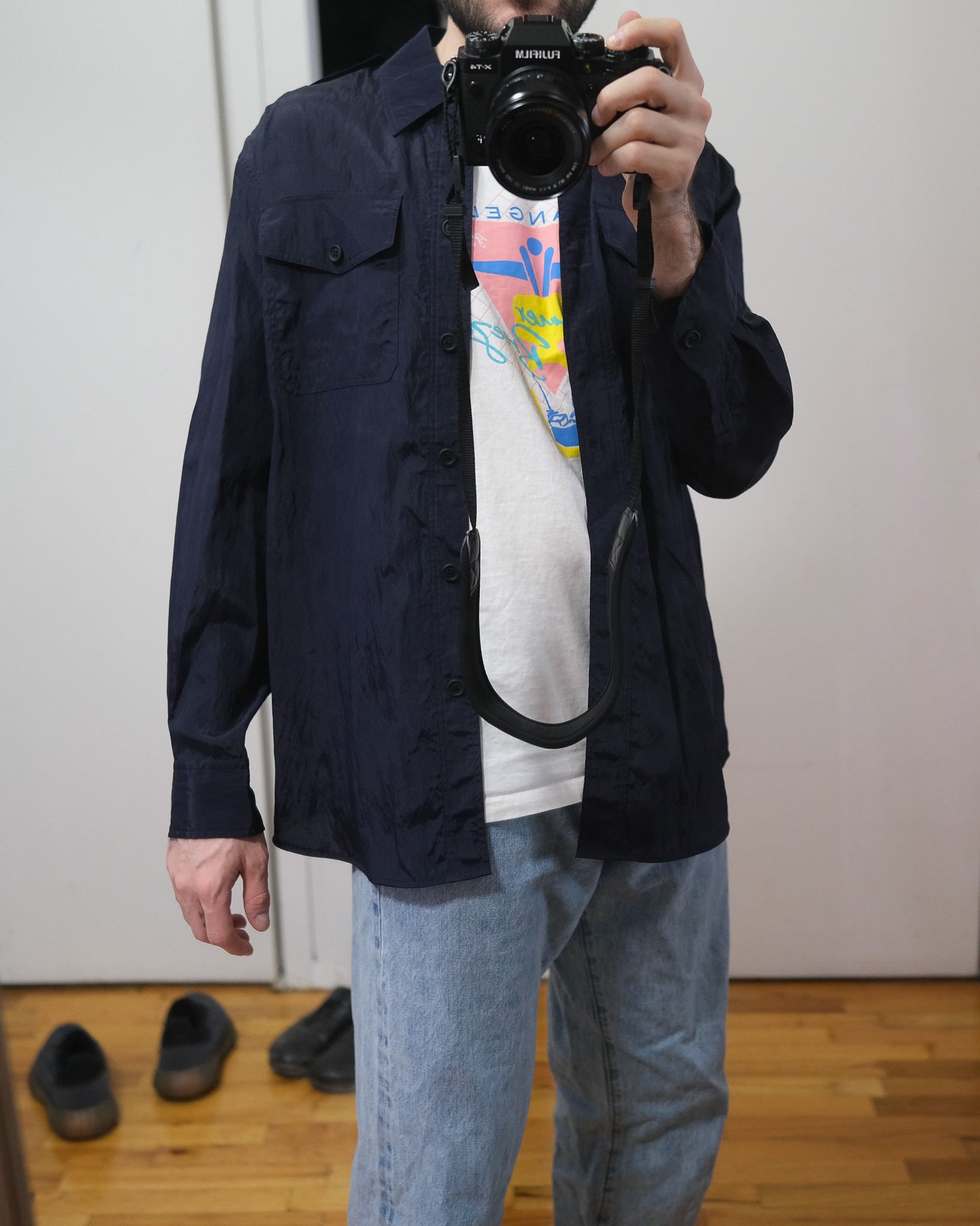 Helmut Lang $500 New Sheet Parachute Jacket Size US S / EU 44-46 / 1 - 10 Thumbnail