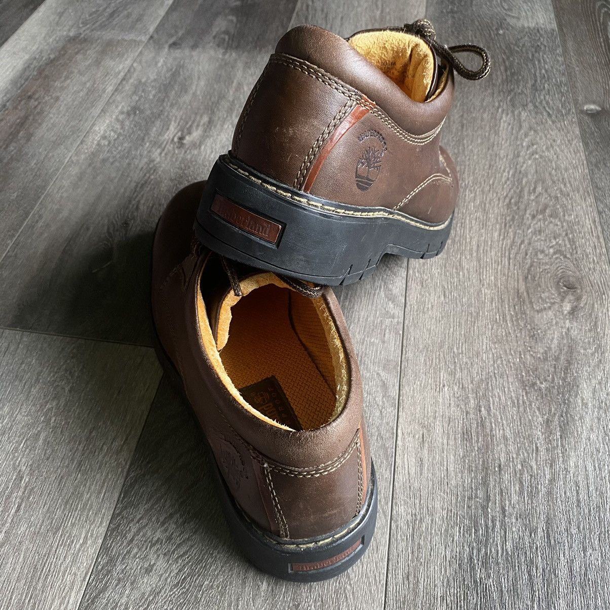 Timberland Vintage Timberland Low Oxford Steel Toe Leather Low Shoes Size US 10.5 / EU 43-44 - 5 Thumbnail