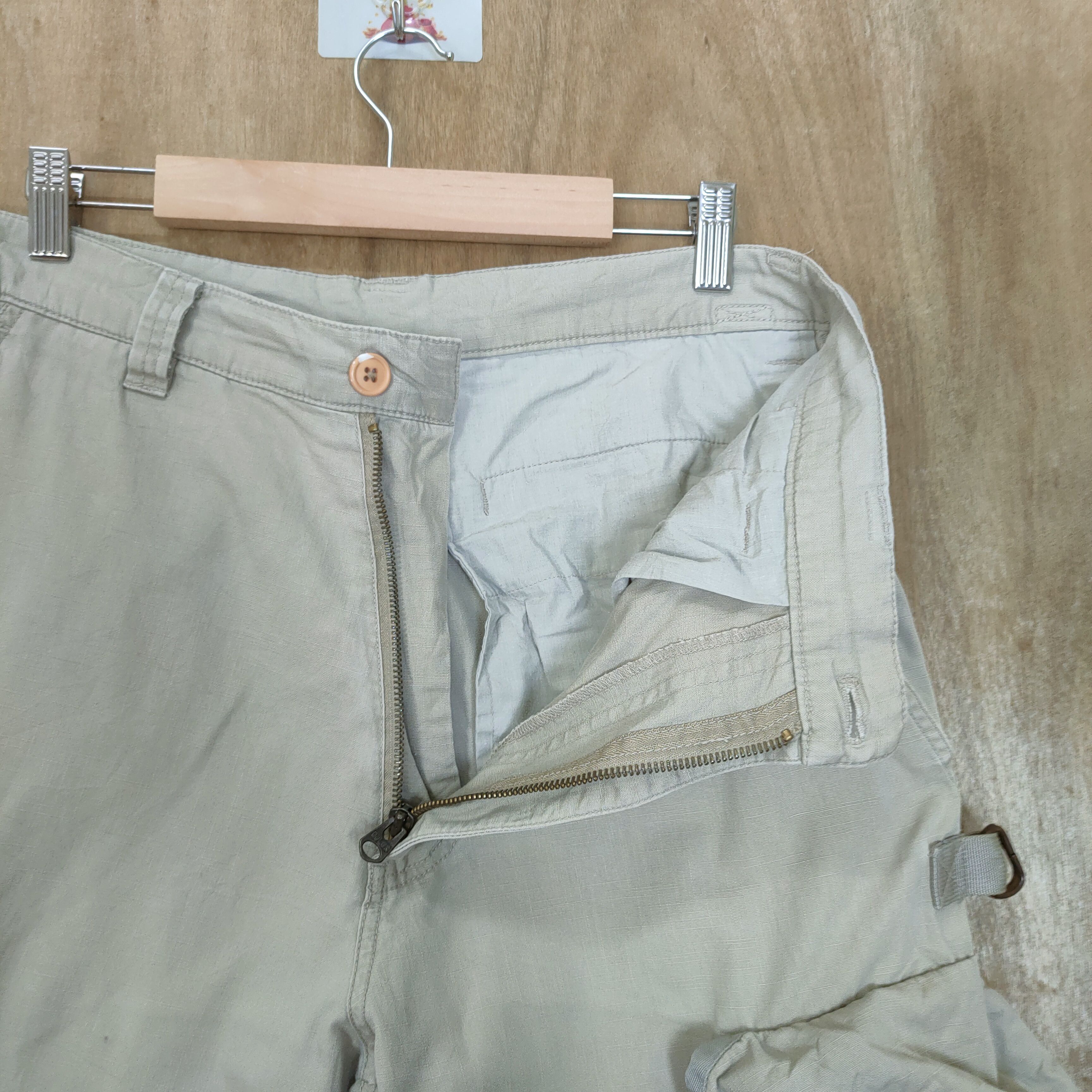 Japanese Brand JAPANESE BRAND 3D POCKET BAGGY VINTAGE CARGO PANTS Size US 32 / EU 48 - 7 Thumbnail