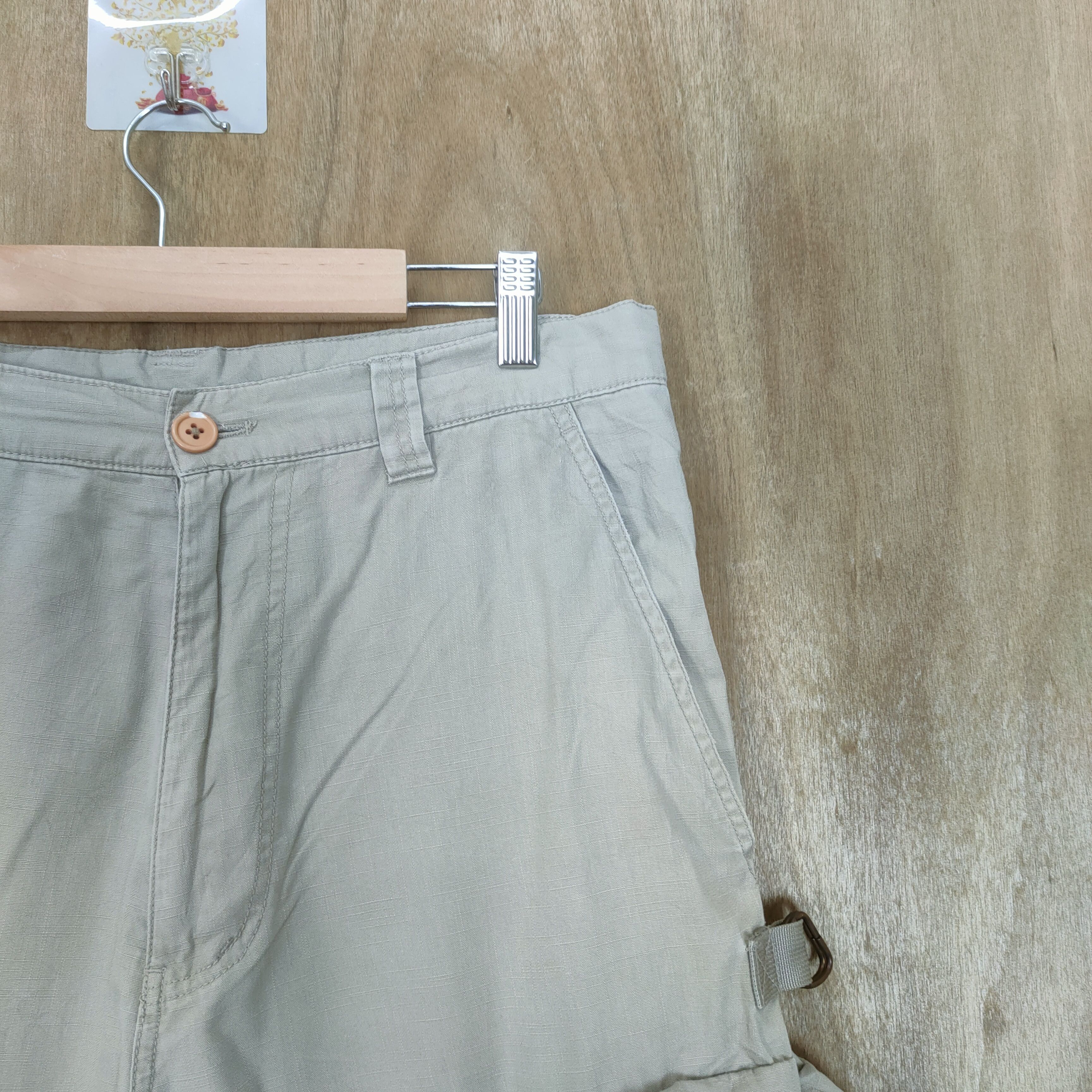 Japanese Brand JAPANESE BRAND 3D POCKET BAGGY VINTAGE CARGO PANTS Size US 32 / EU 48 - 15 Thumbnail