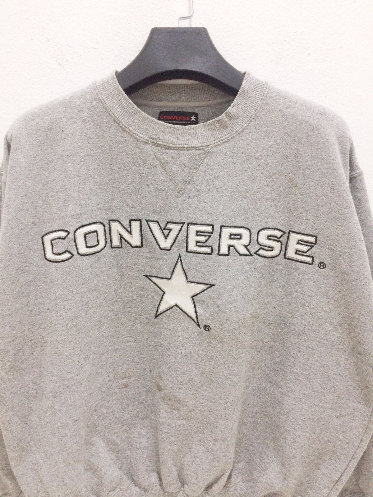 Converse × Vintage Converse Spell Out Sweatshirt Size US L / EU 52-54 / 3 - 2 Thumbnail