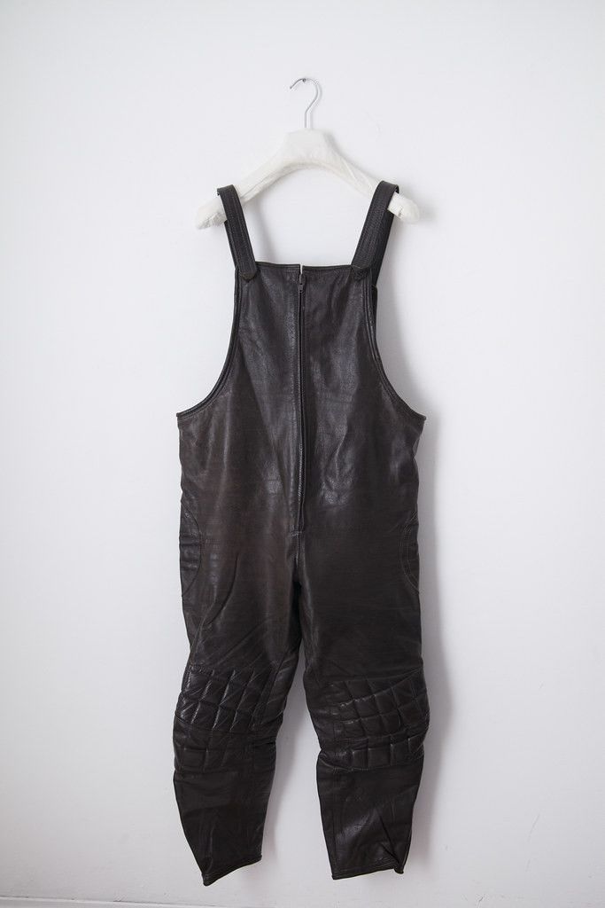 Vintage Vintage leather overalls Size US S / EU 44-46 / 1 - 1 Thumbnail