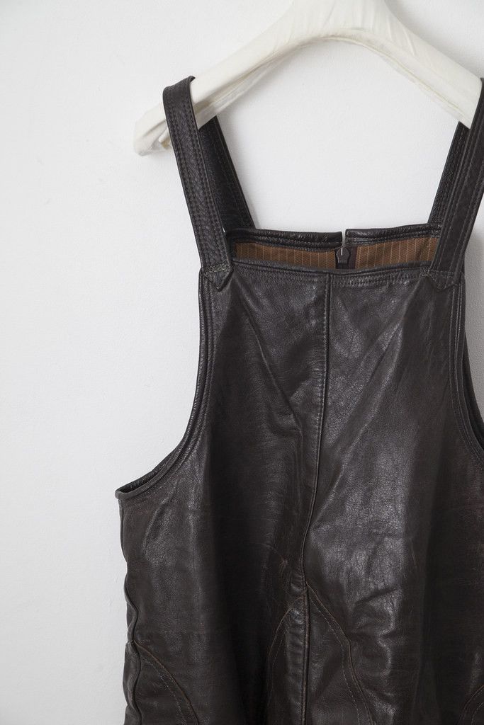 Vintage Vintage leather overalls Size US S / EU 44-46 / 1 - 4 Thumbnail