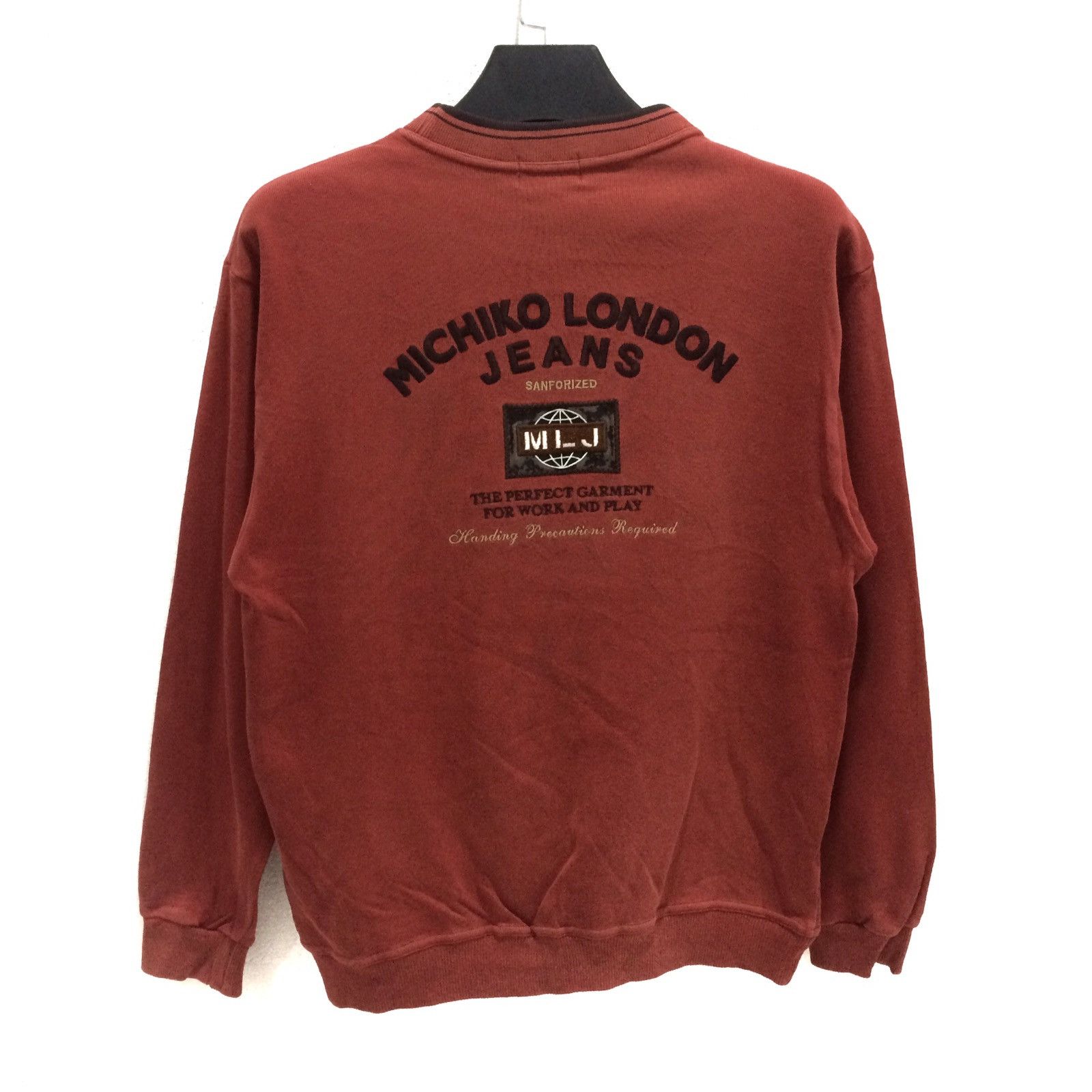 Michiko Koshino London Michiko London Spell Out Sweatshirt Size US S / EU 44-46 / 1 - 1 Thumbnail