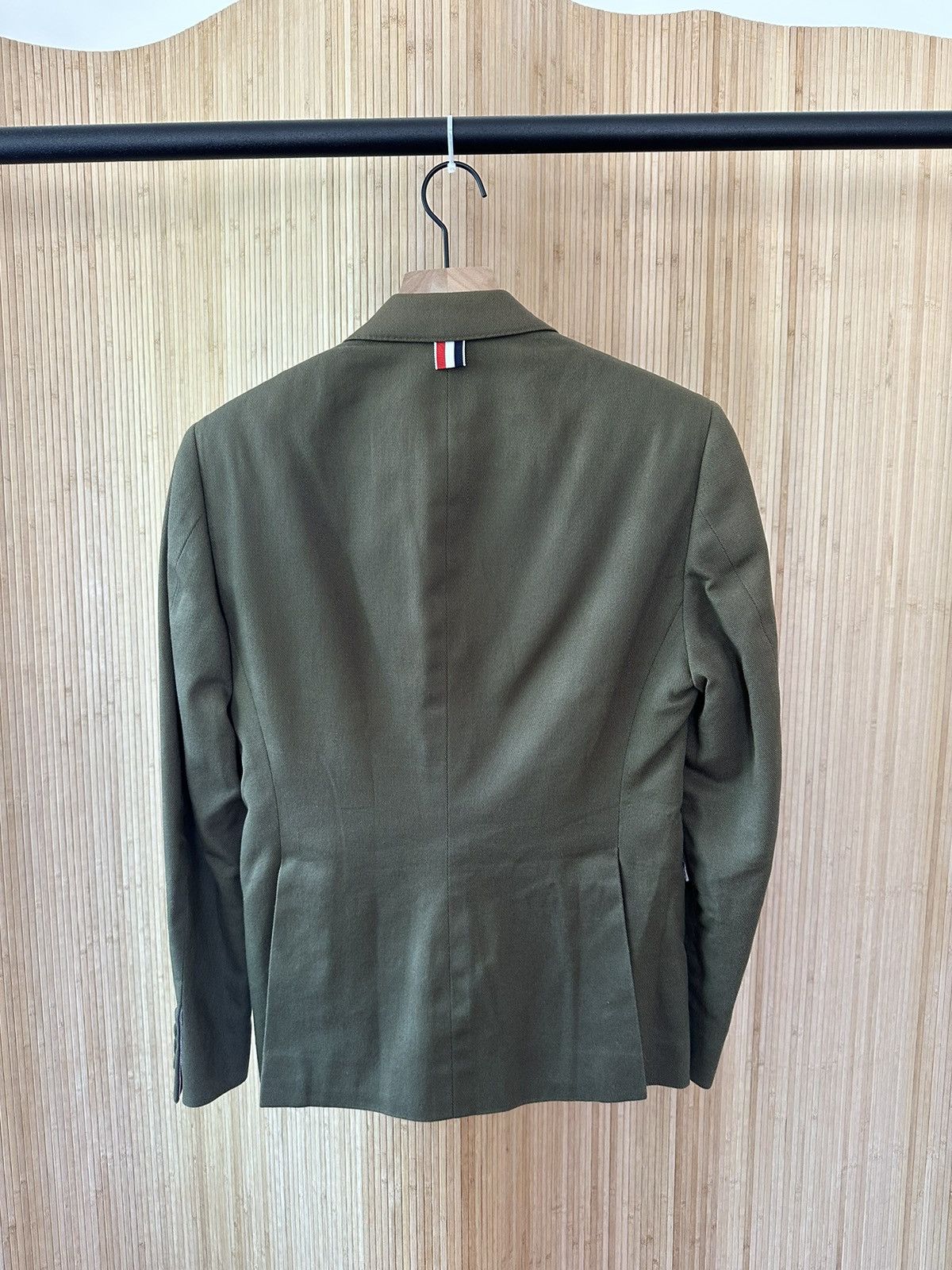 Thom Browne Cotton Twill Blazer Size 0 Size 34S - 2 Thumbnail