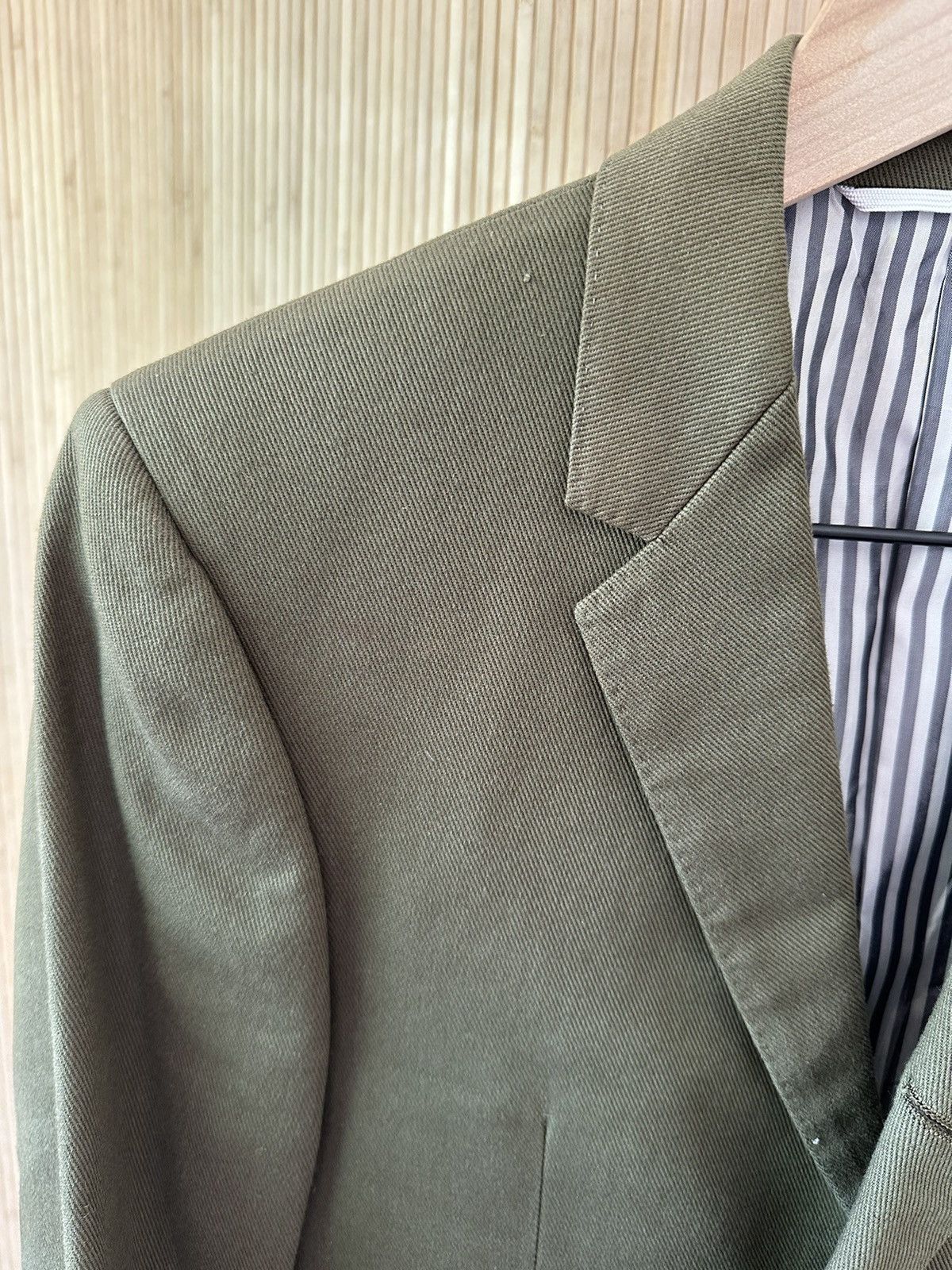 Thom Browne Cotton Twill Blazer Size 0 Size 34S - 4 Thumbnail