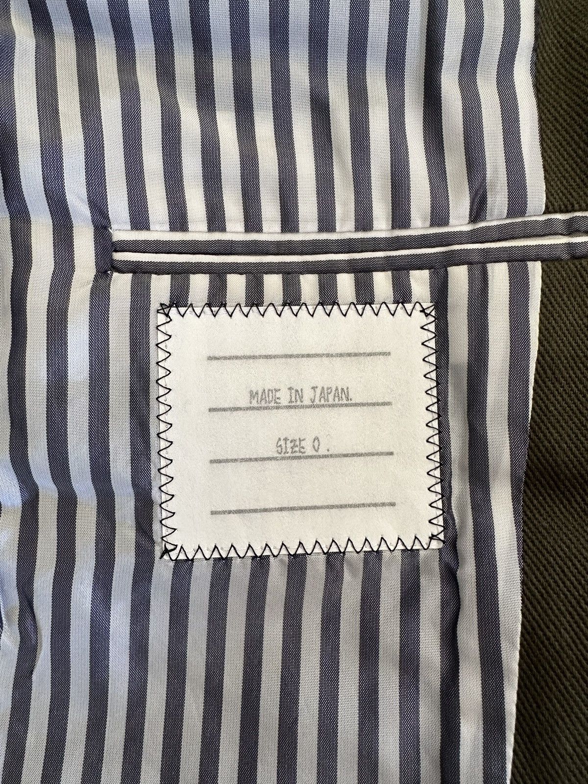 Thom Browne Cotton Twill Blazer Size 0 Size 34S - 6 Thumbnail