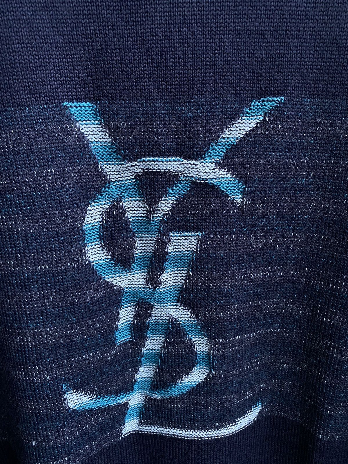 Yves Saint Laurent Super Soft YSL Sweater Wool Vintage Sweatshirt Size US XL / EU 56 / 4 - 3 Thumbnail