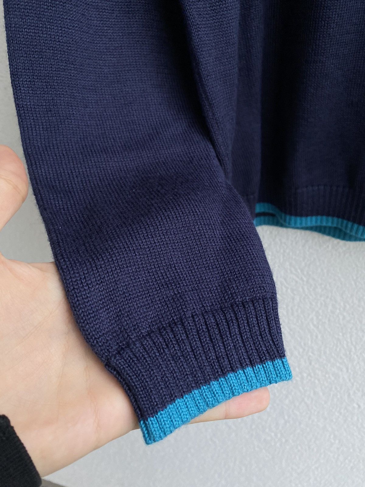 Yves Saint Laurent Super Soft YSL Sweater Wool Vintage Sweatshirt Size US XL / EU 56 / 4 - 12 Thumbnail