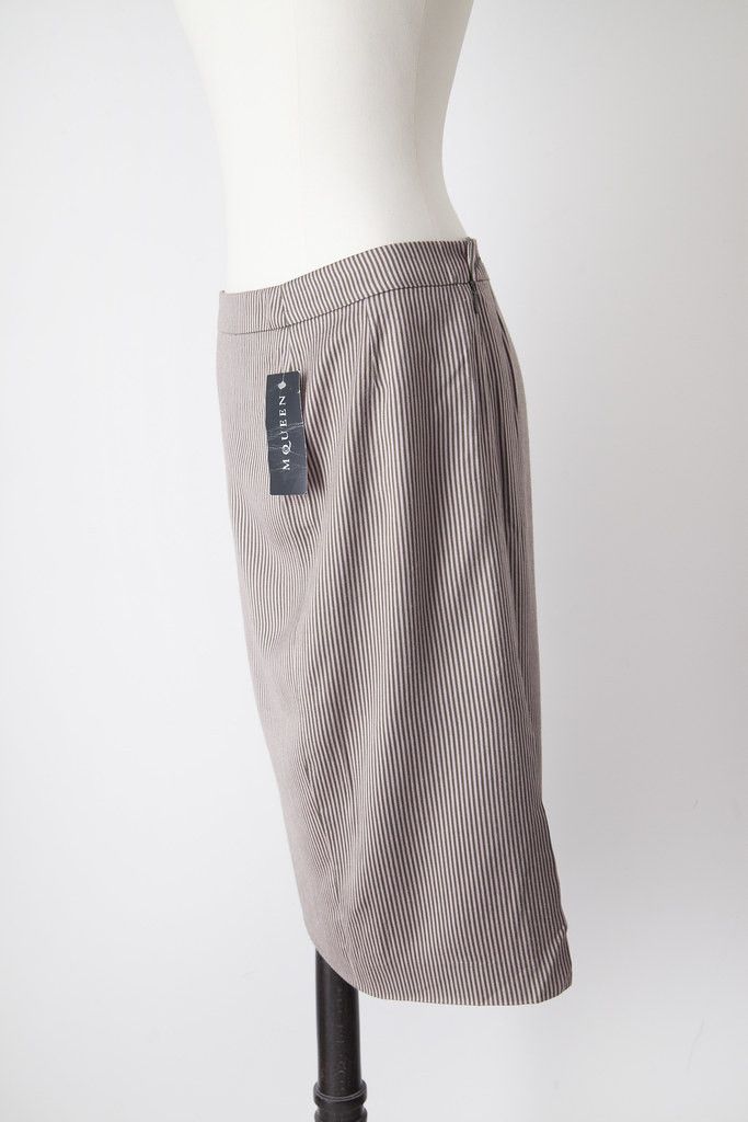 Alexander McQueen Vintage striped skirt Size 27" / US 4 / IT 40 - 2 Thumbnail
