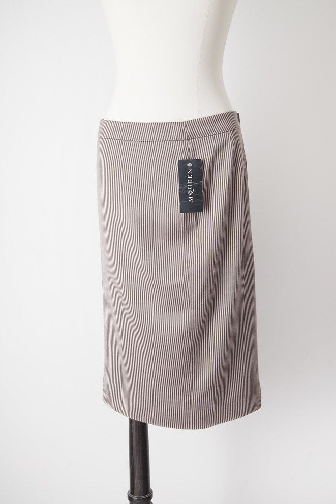 Alexander McQueen Vintage striped skirt Size 27" / US 4 / IT 40 - 1 Thumbnail