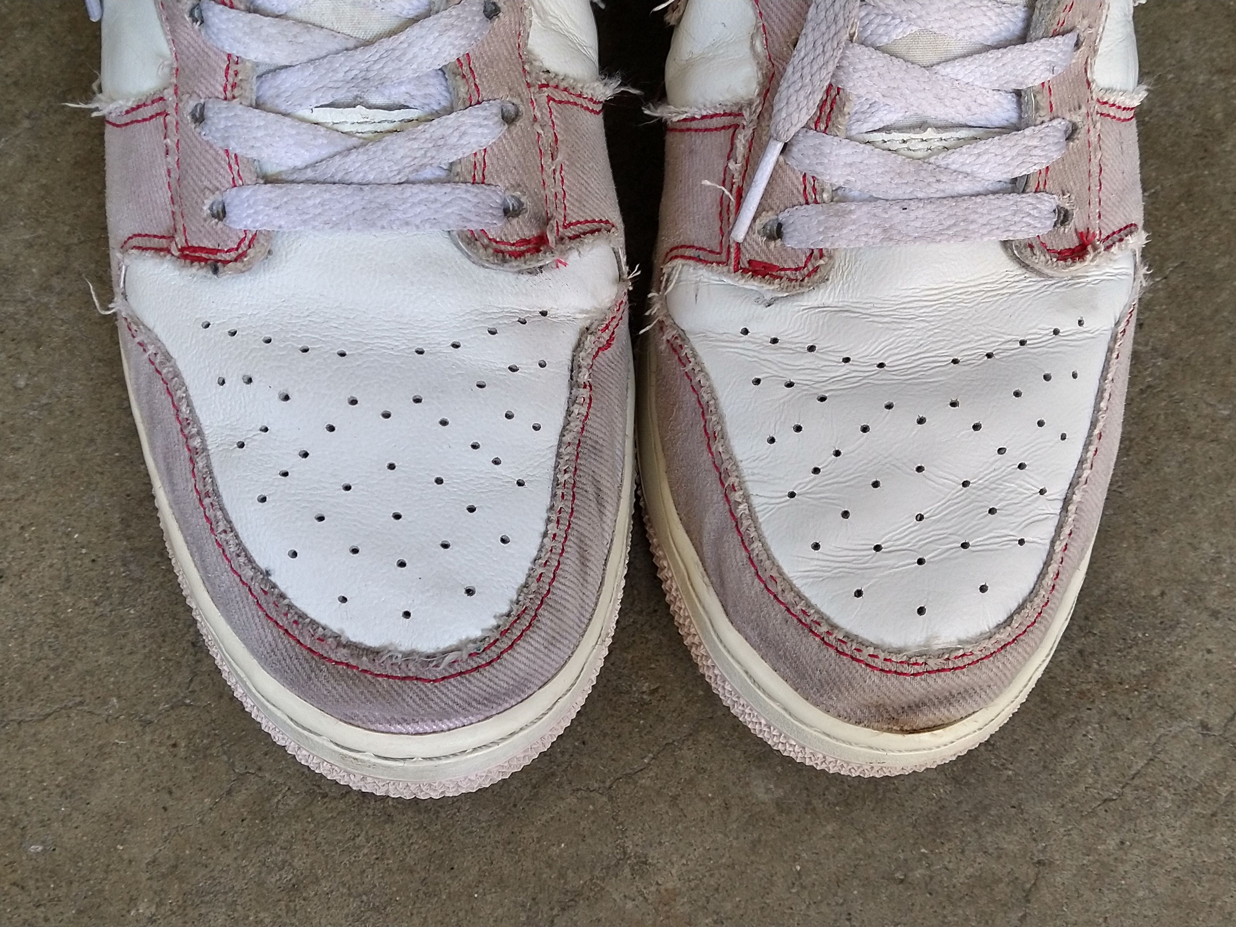 Nike Nike Dunk High 1985 Barely Rose 12 Pink Denim DQ8799-100 Size US 12 / EU 45 - 4 Thumbnail
