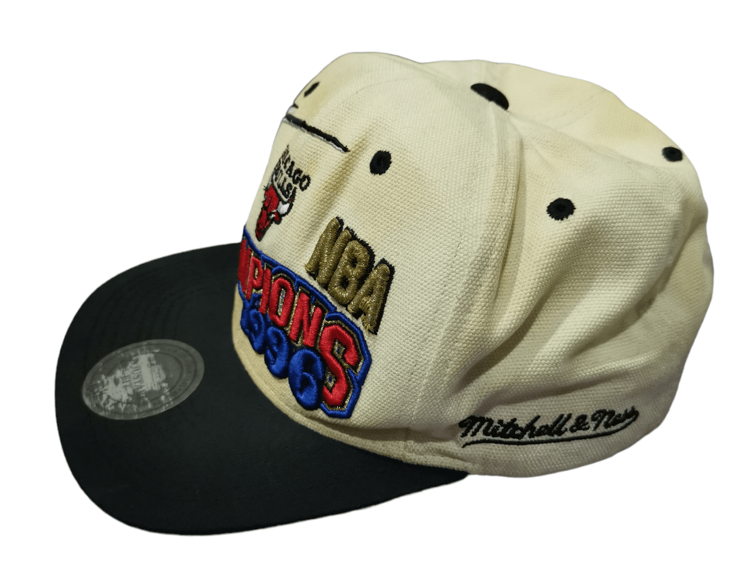 Mitchell & Ness × NBA × Vintage Vintage Hat Chicago Bulls NBA Champions 1996 Size ONE SIZE - 5 Thumbnail