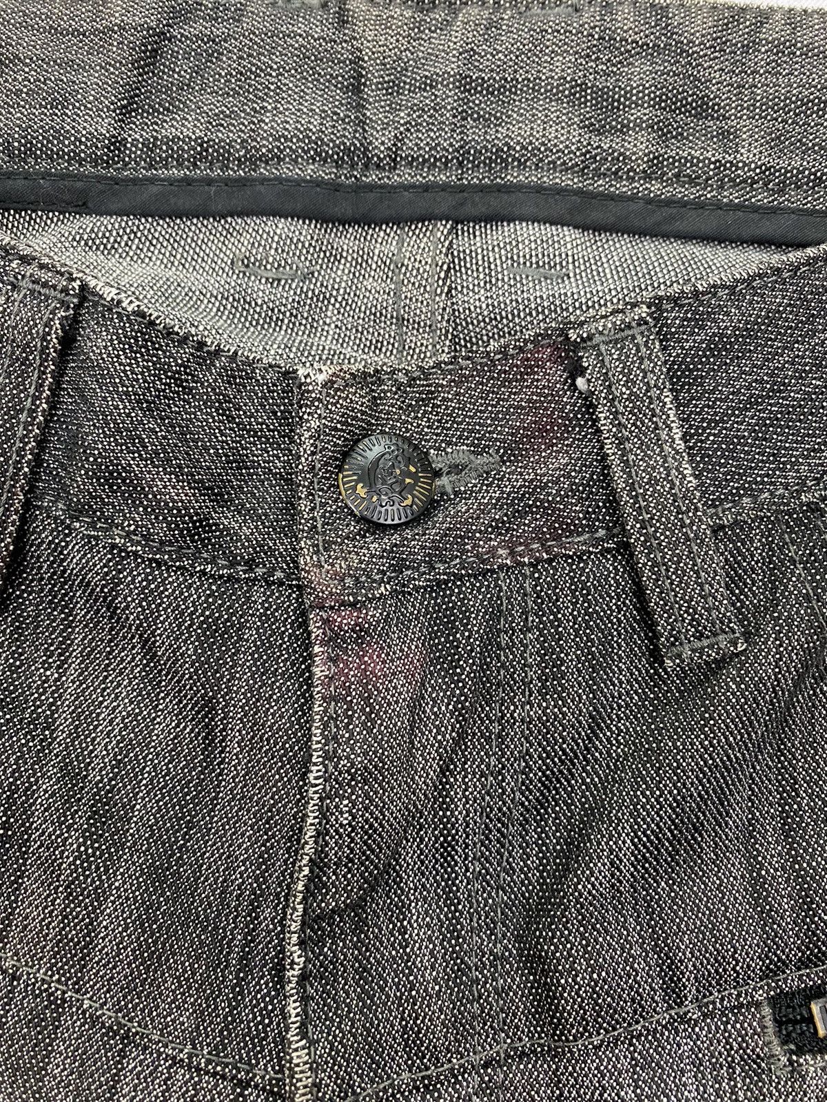Japanese Brand Custom Culture Distressed Jeans Size US 31 - 18 Thumbnail