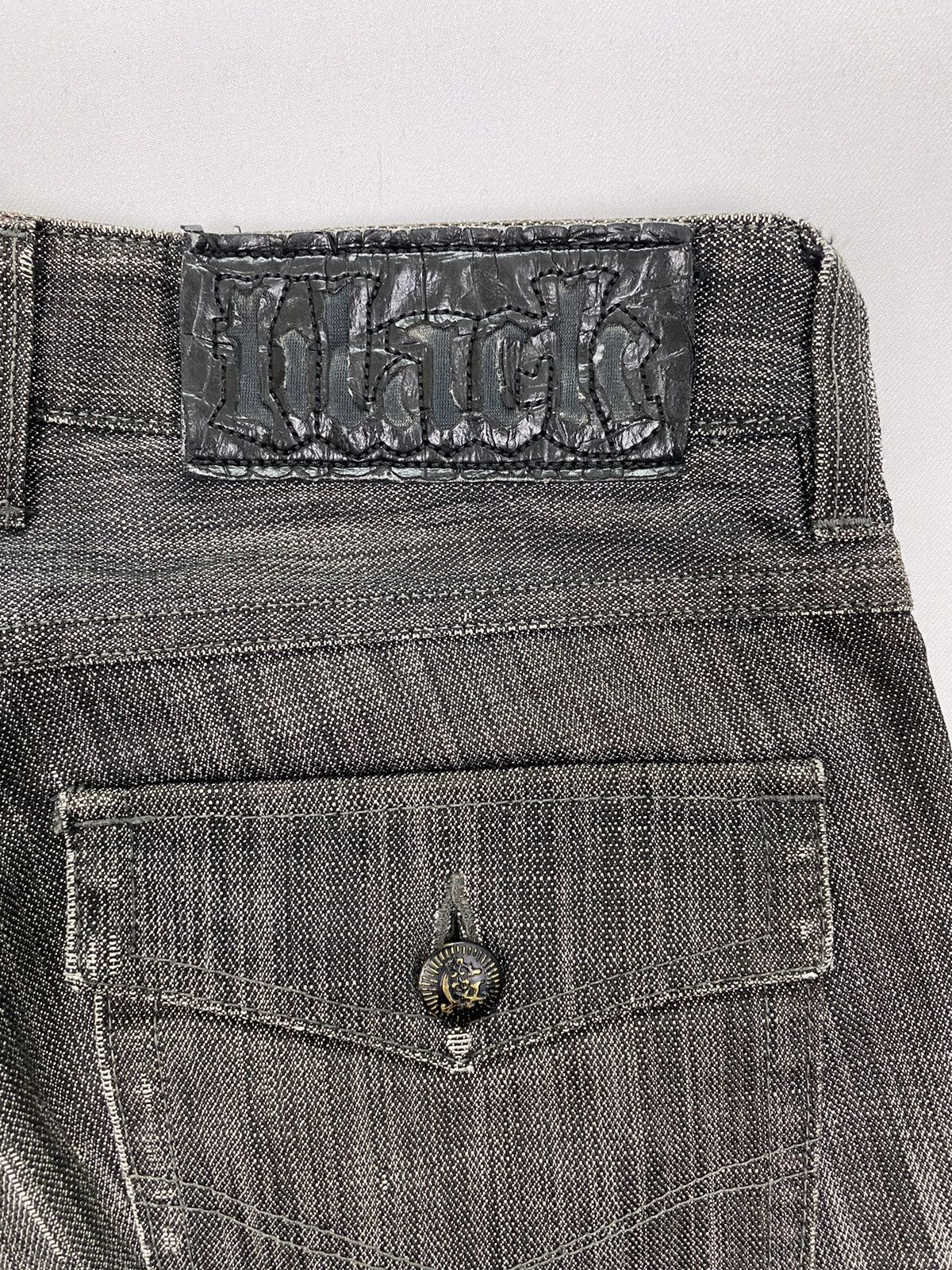 Japanese Brand Custom Culture Distressed Jeans Size US 31 - 12 Thumbnail