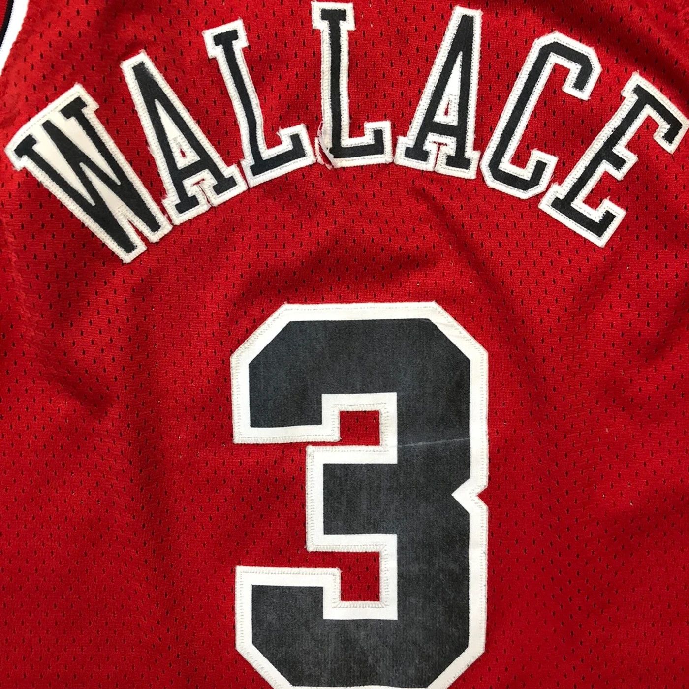 Adidas × NBA × Vintage Vintage Adidas Ben Wallace Chicago Bulls Jersey XL Red NBA Size US XL / EU 56 / 4 - 2 Thumbnail