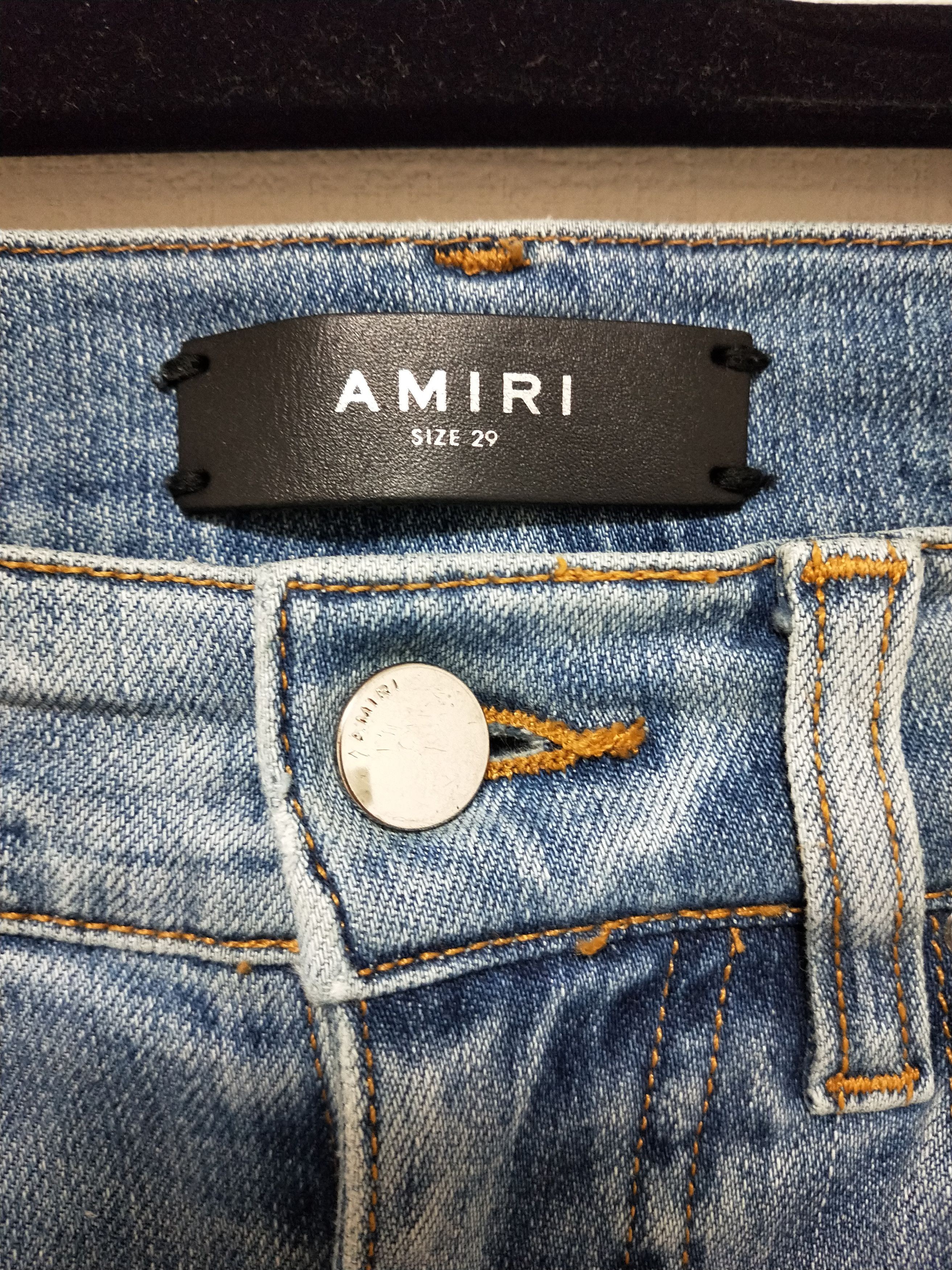 Amiri Painter Broken Jeans Size US 29 - 6 Thumbnail