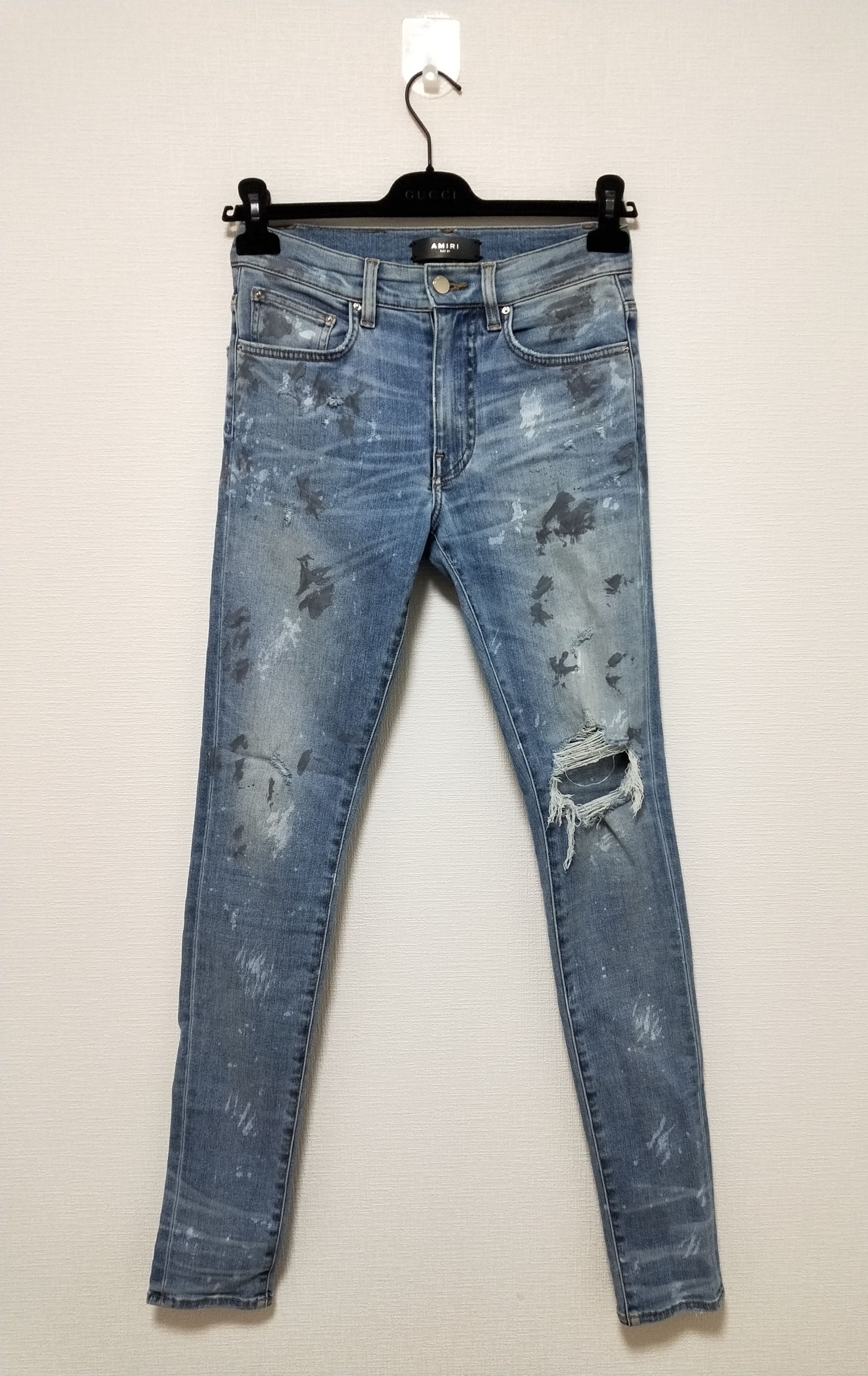 Amiri Painter Broken Jeans Size US 29 - 1 Thumbnail